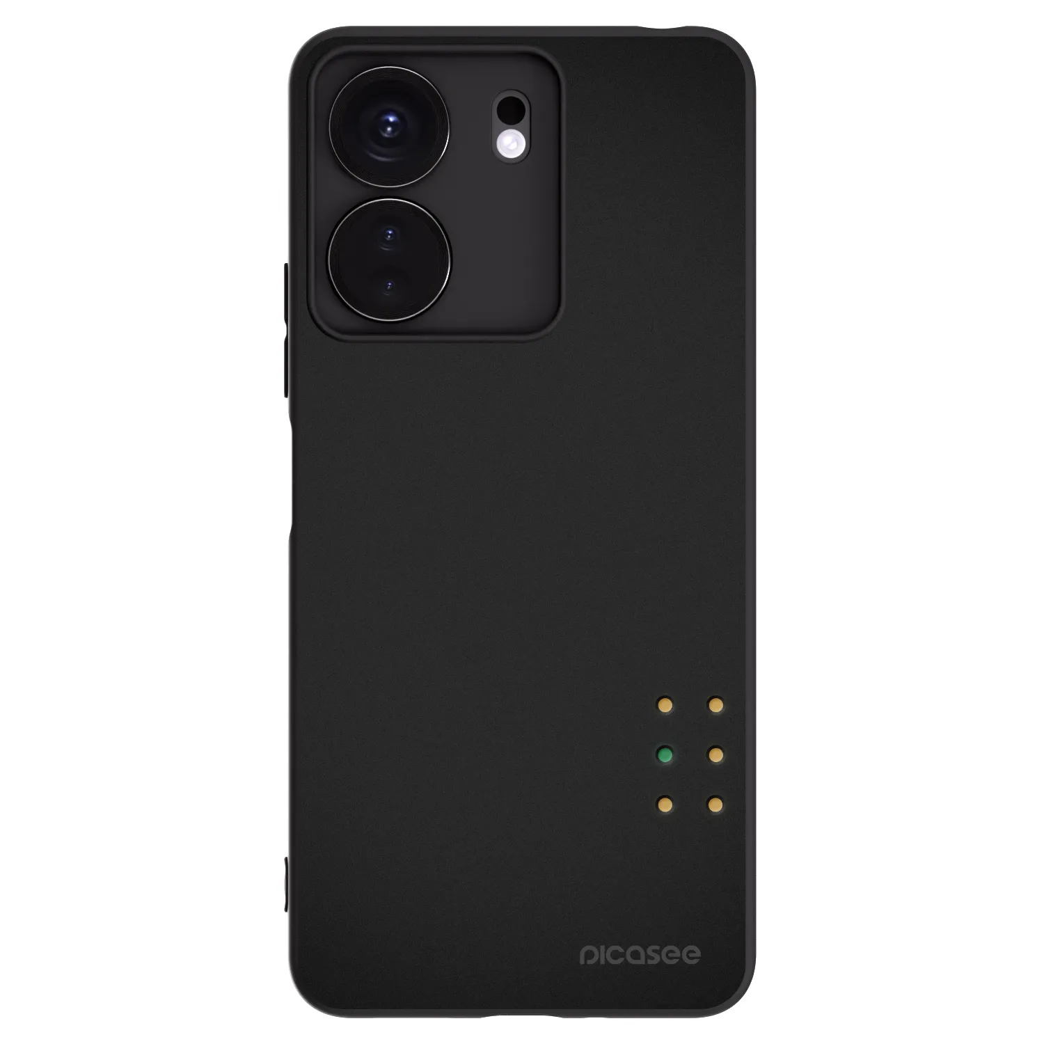 Picasee husă neagră din silicon pentru Xiaomi Redmi 13C 4G - Pulse
