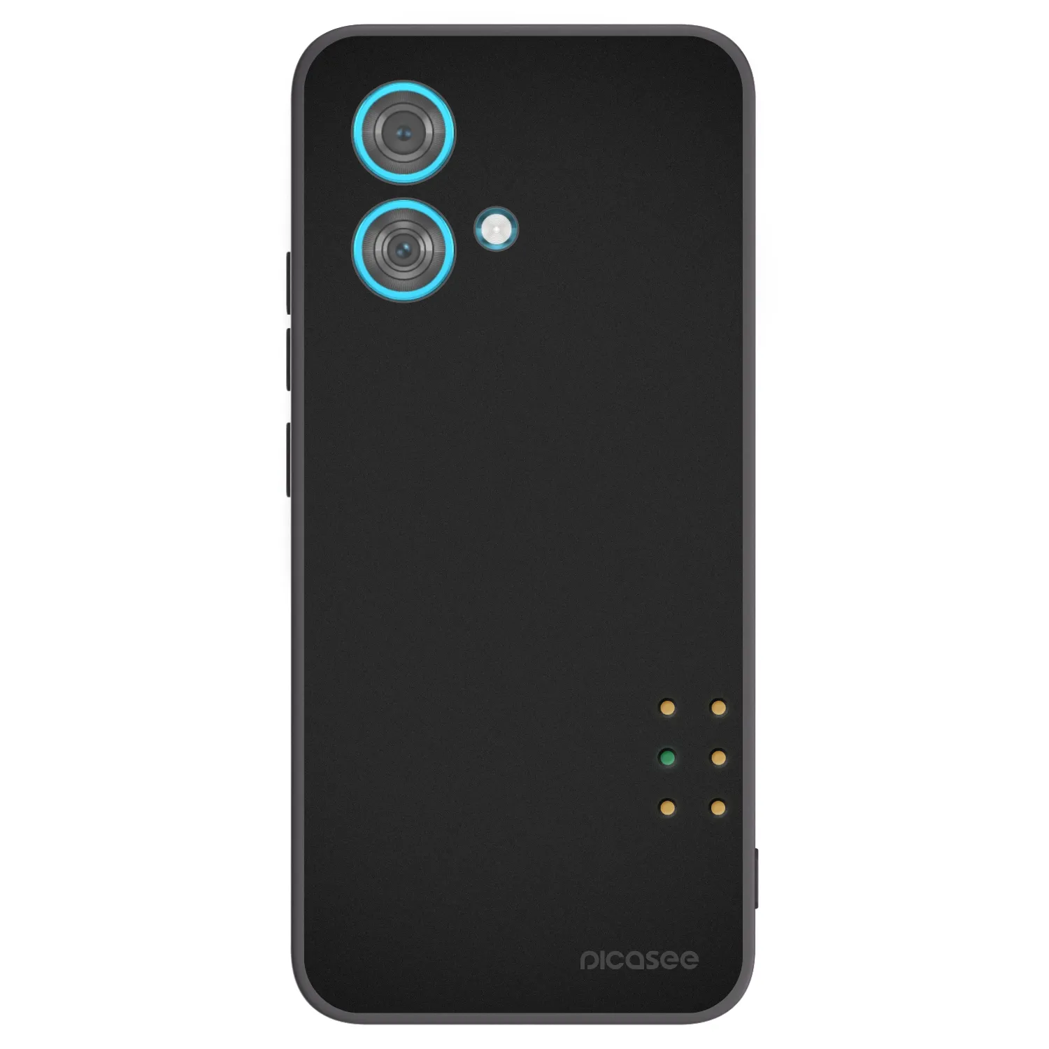 Picasee husă neagră din silicon pentru Motorola Edge 40 Neo - Pulse