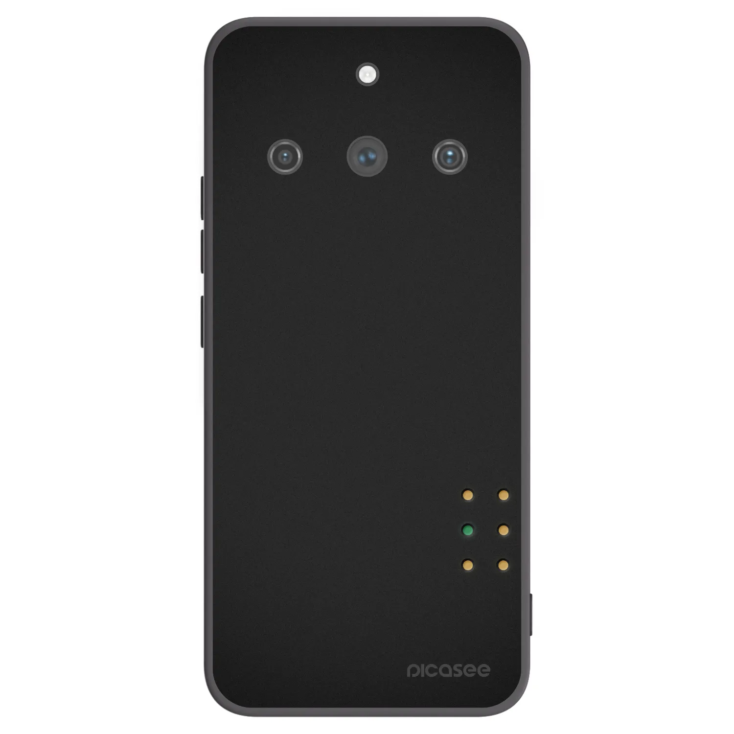 Picasee husă neagră din silicon pentru Realme 11 Pro+ - Pulse