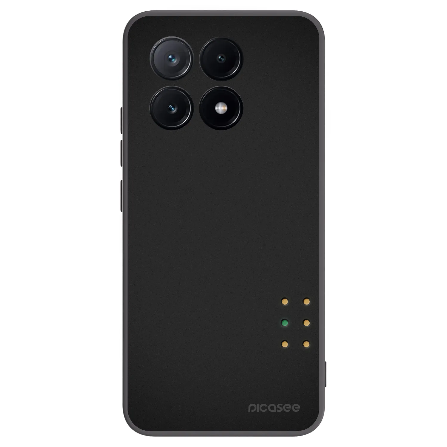 Picasee husă neagră din silicon pentru Xiaomi Poco X6 Pro - Pulse
