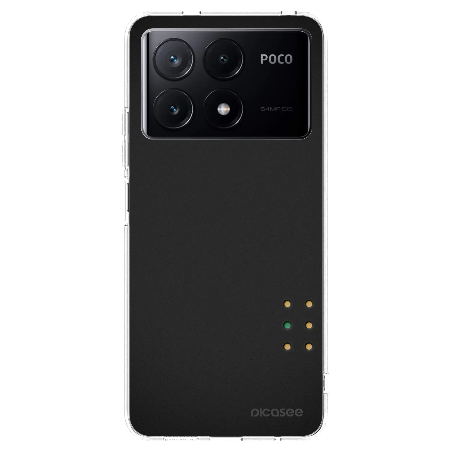 Picasee husă transparentă din silicon pentru Xiaomi Poco X6 Pro - Pulse