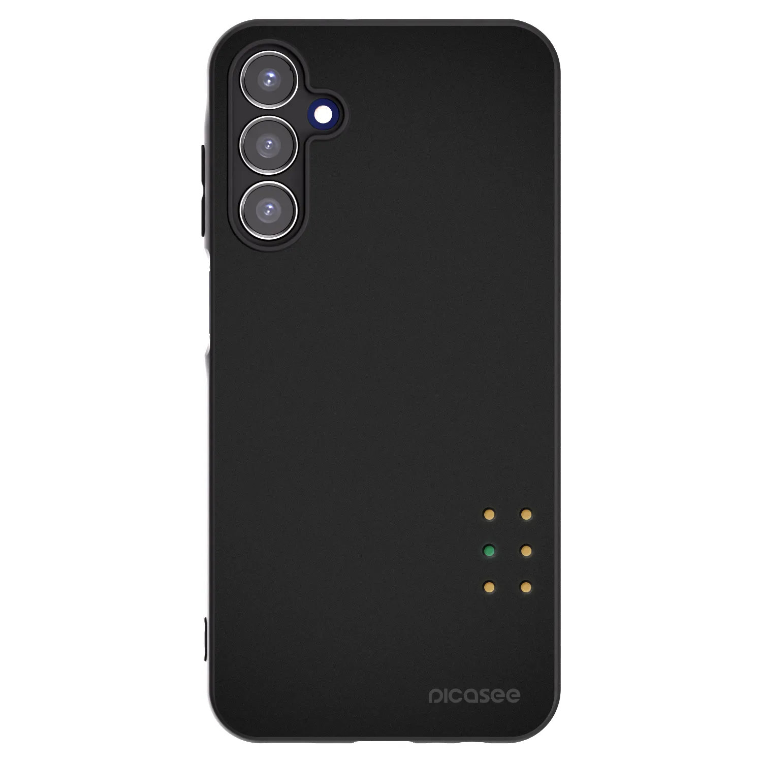 Picasee husă neagră din silicon pentru Samsung Galaxy A15 A155F 4G - Pulse
