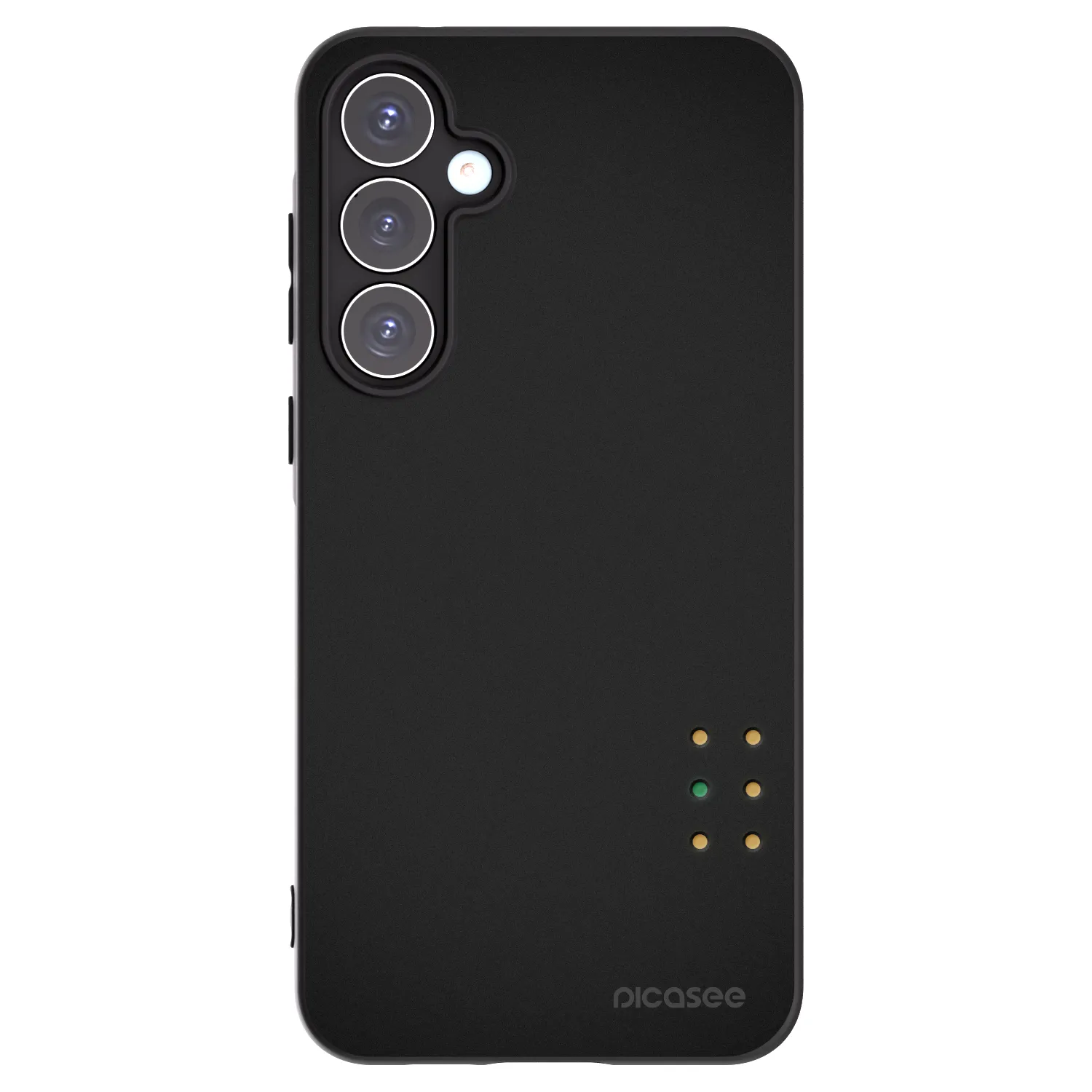 Picasee husă neagră din silicon pentru Samsung Galaxy A55 5G A556B - Pulse