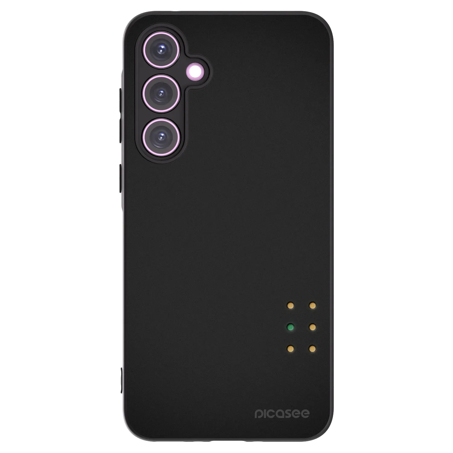 Picasee husă neagră din silicon pentru Samsung Galaxy A35 5G A356B - Pulse