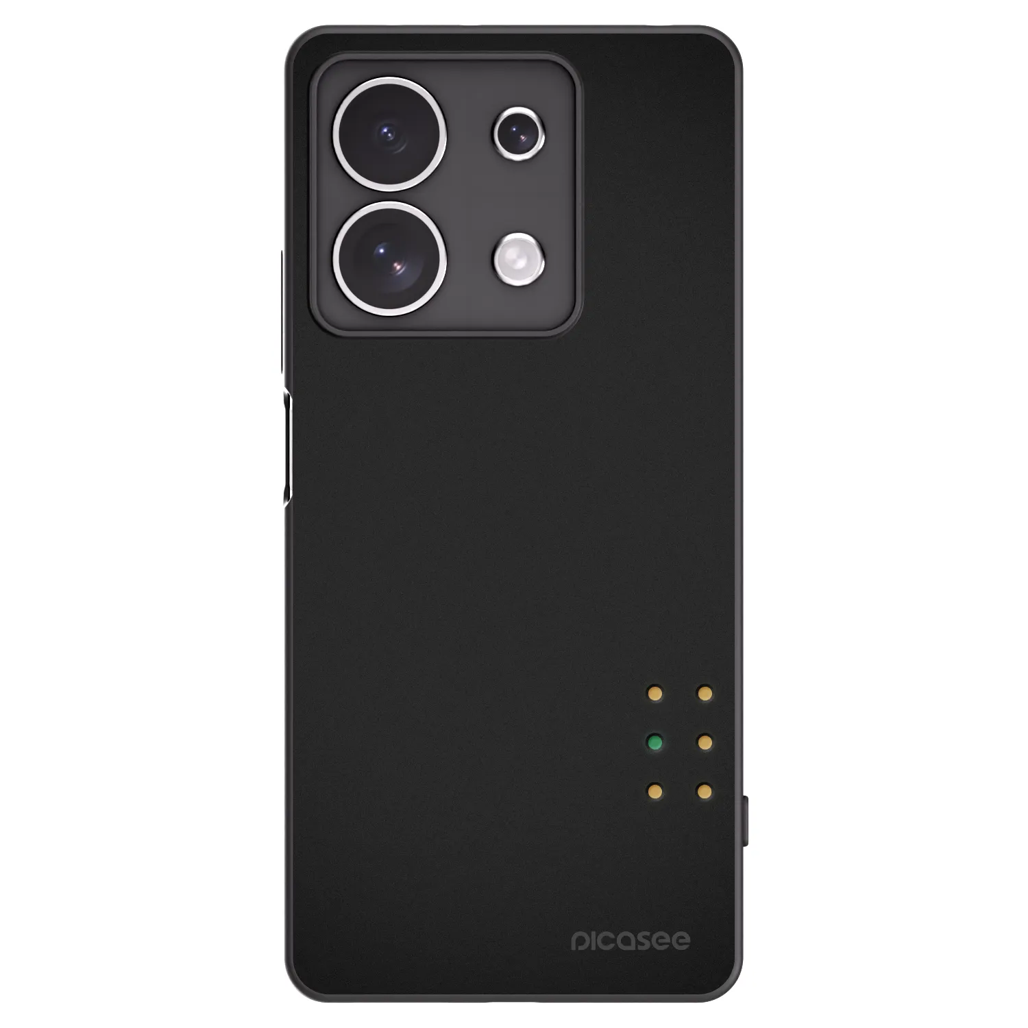 Picasee husă neagră din silicon pentru Xiaomi Redmi Note 13 4G - Pulse
