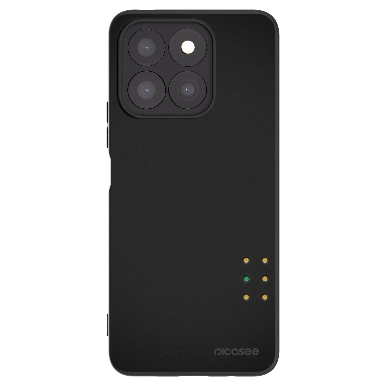 Picasee husă neagră din silicon pentru Honor X8b - Pulse