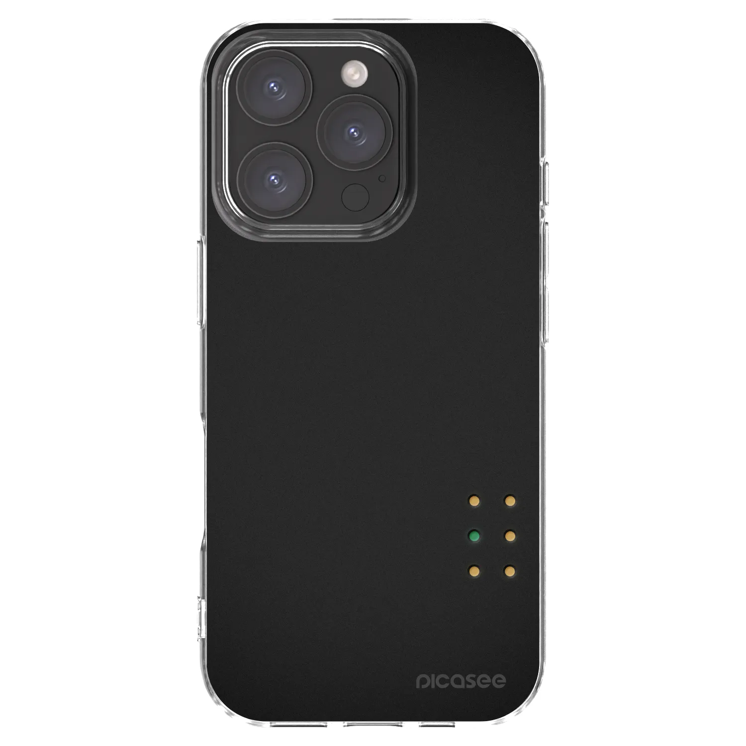 Picasee husă transparentă din silicon pentru Apple iPhone 16 Pro - Pulse