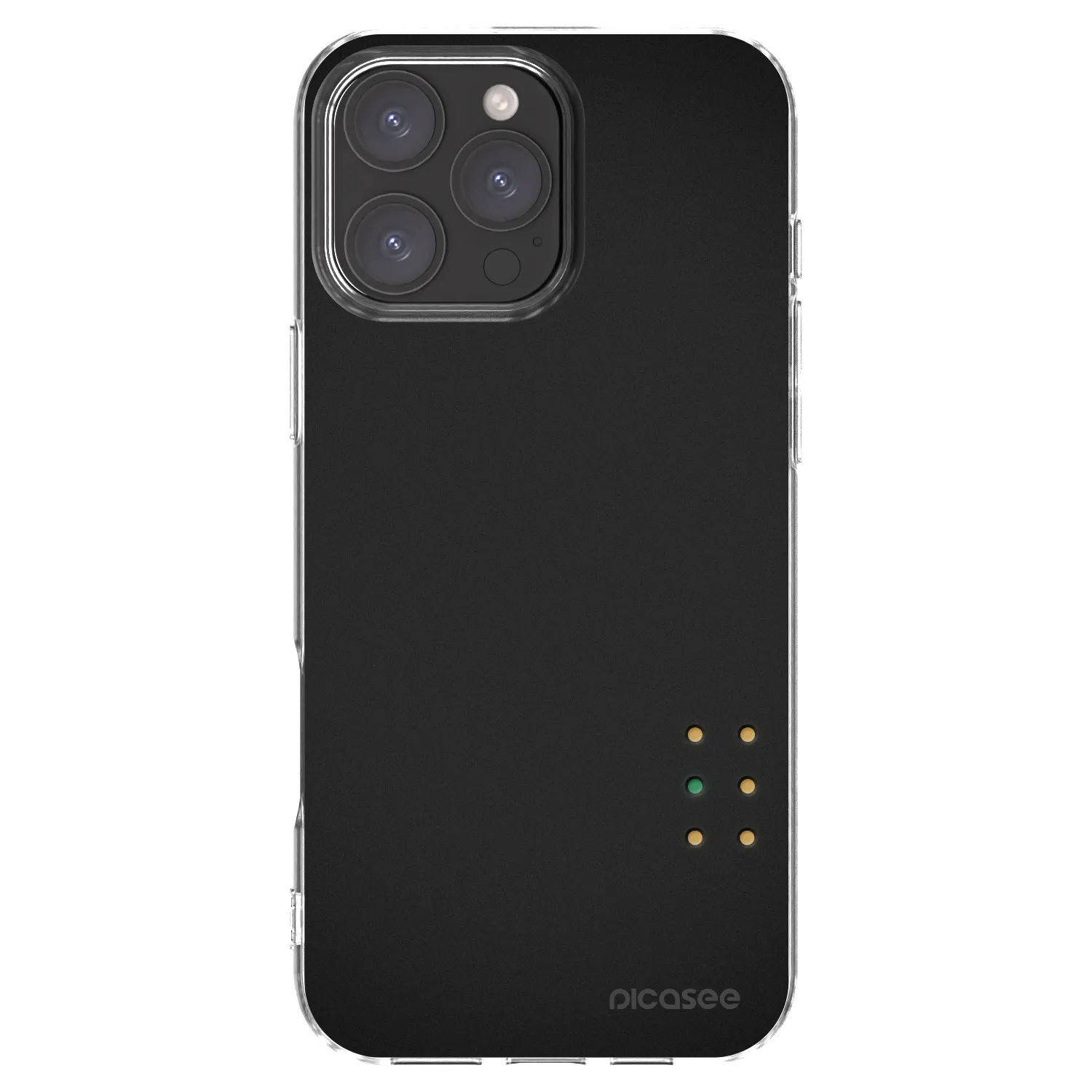 Picasee husă transparentă din silicon pentru Apple iPhone 16 Pro Max - Pulse
