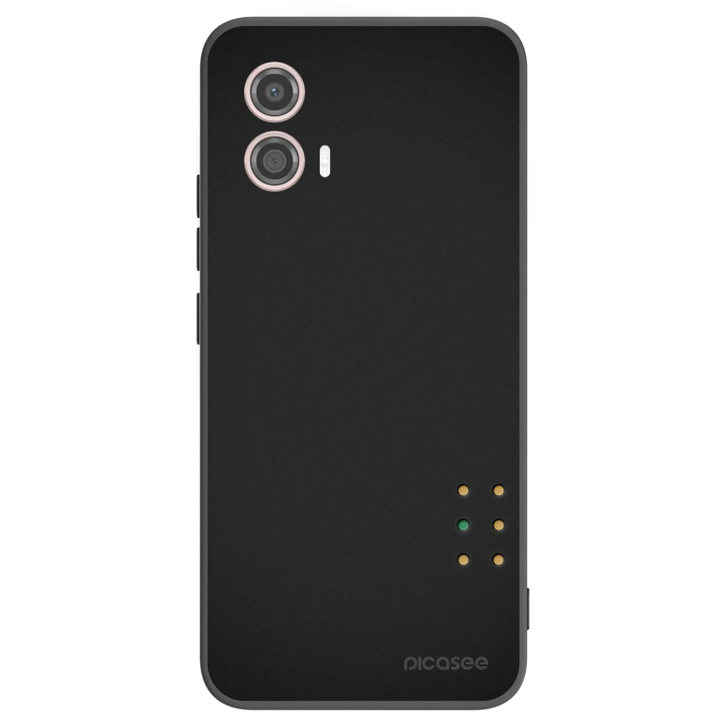 Picasee husă neagră din silicon pentru Motorola Moto G53 5G - Pulse