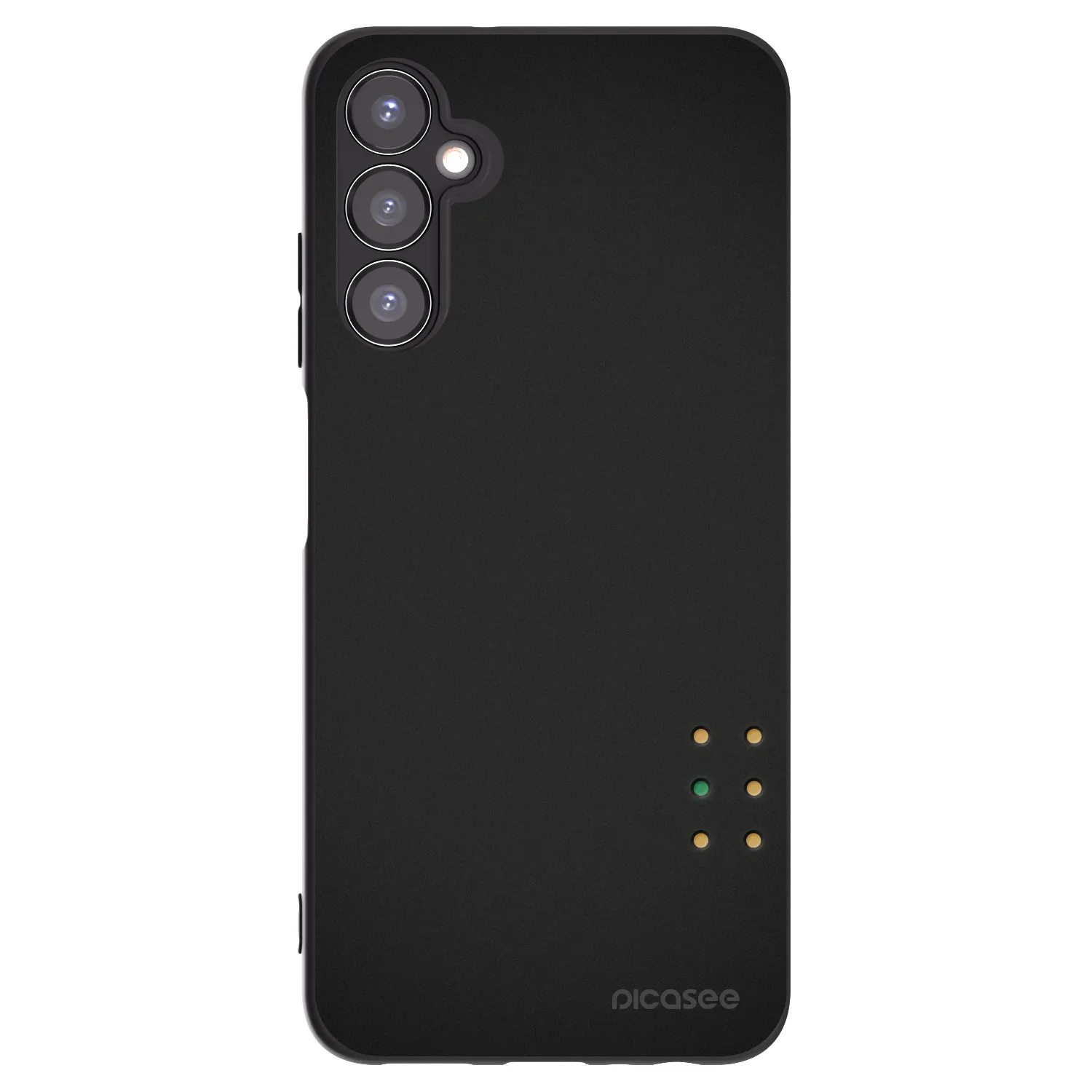 Picasee husă neagră din silicon pentru Samsung Galaxy A05s A057G - Pulse