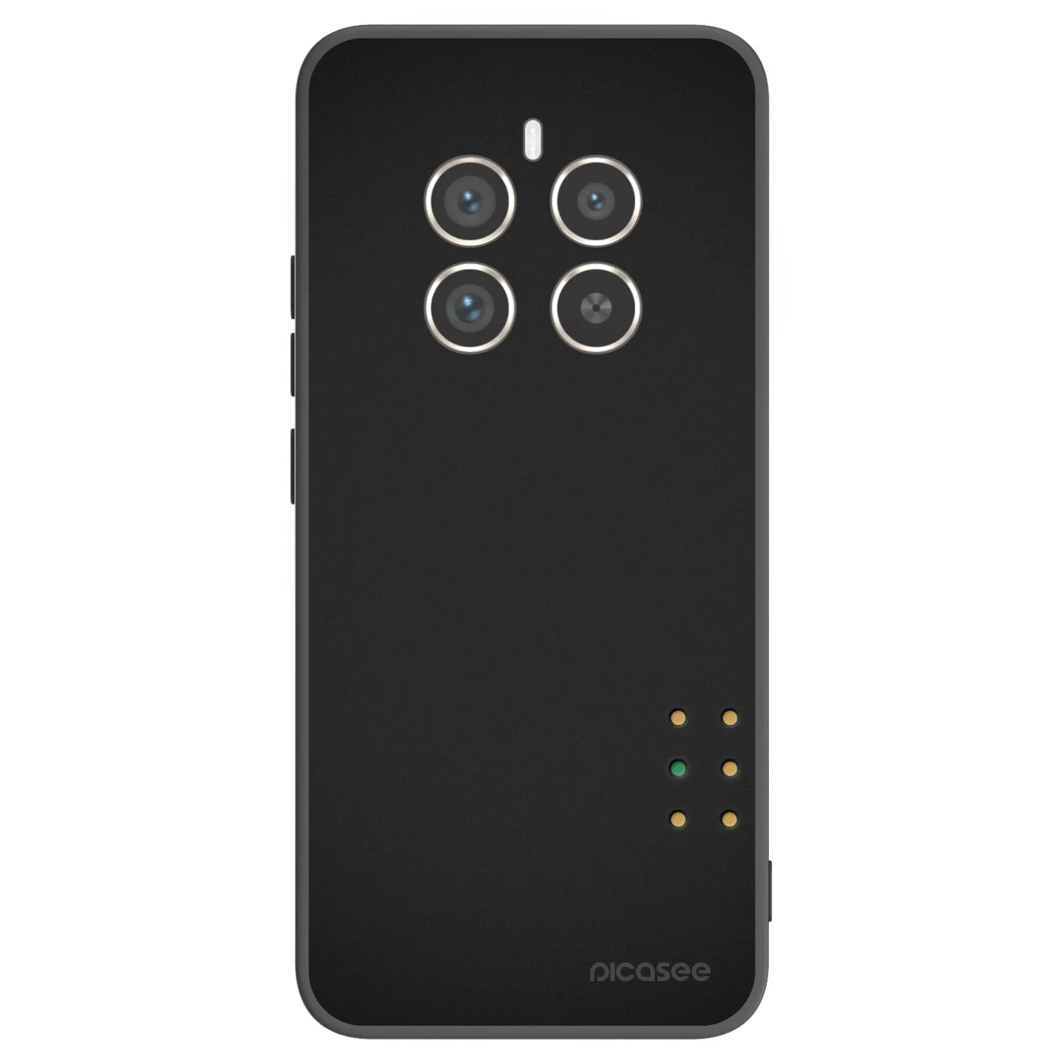 Picasee husă neagră din silicon pentru Realme 12 Pro 5G - Pulse