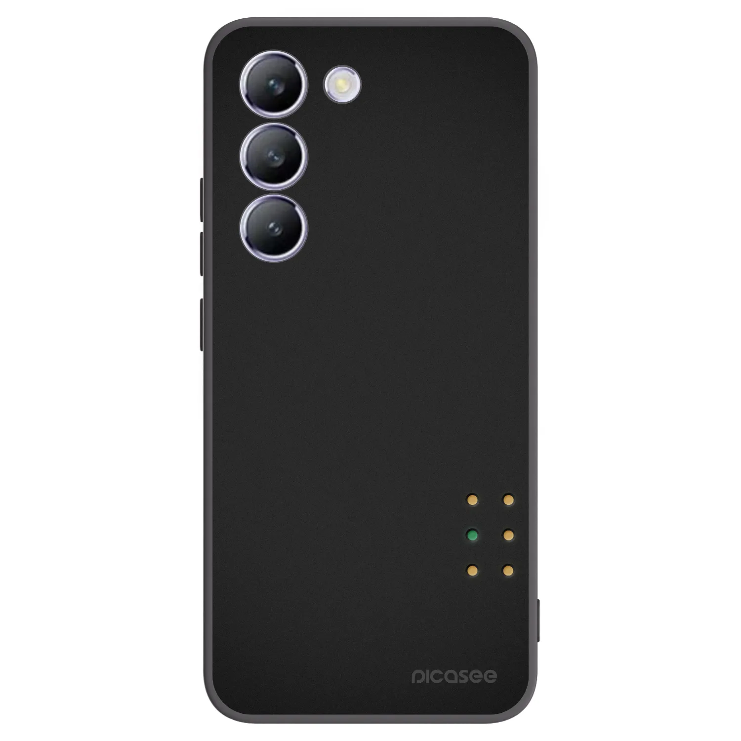Picasee husă neagră din silicon pentru Vivo V40 SE 5G - Pulse