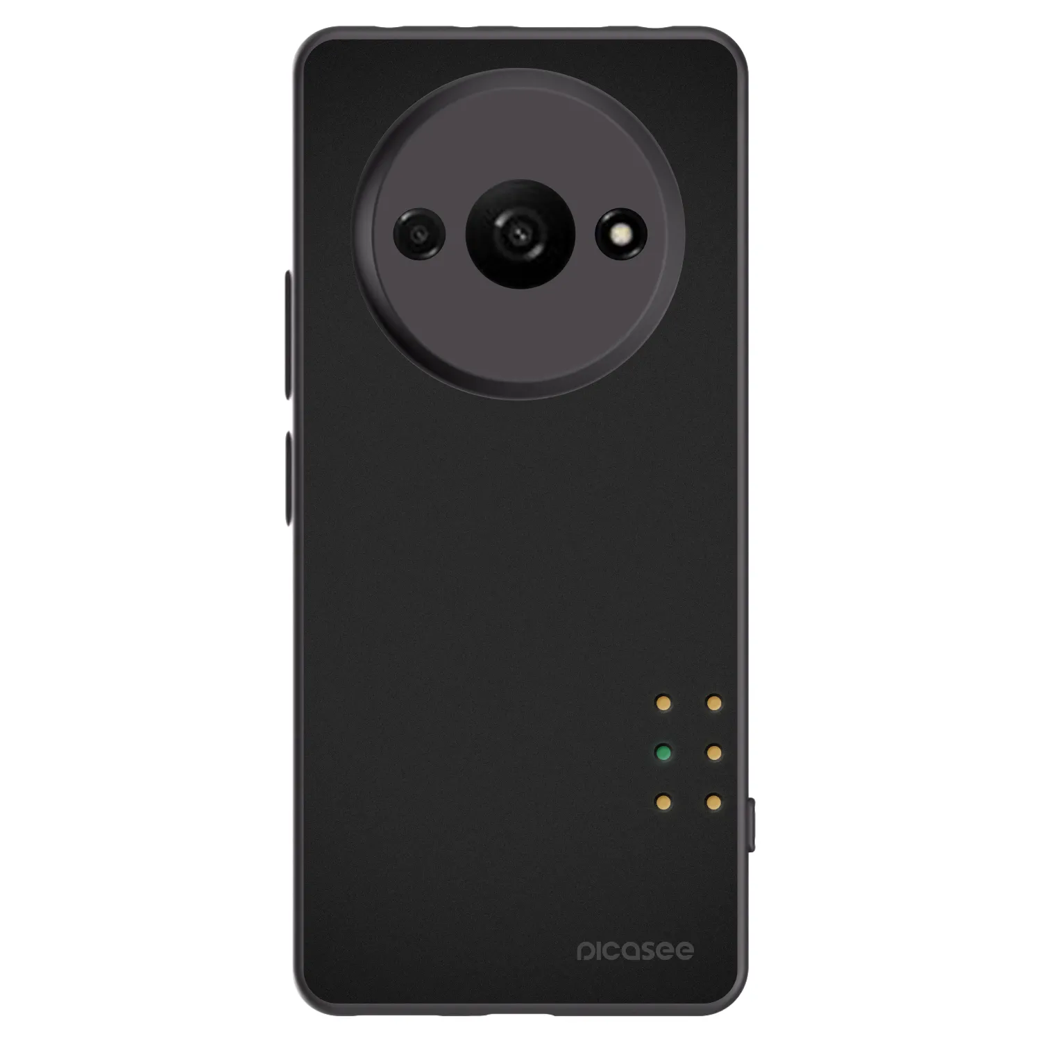 Picasee husă neagră din silicon pentru Xiaomi Redmi A3 - Pulse
