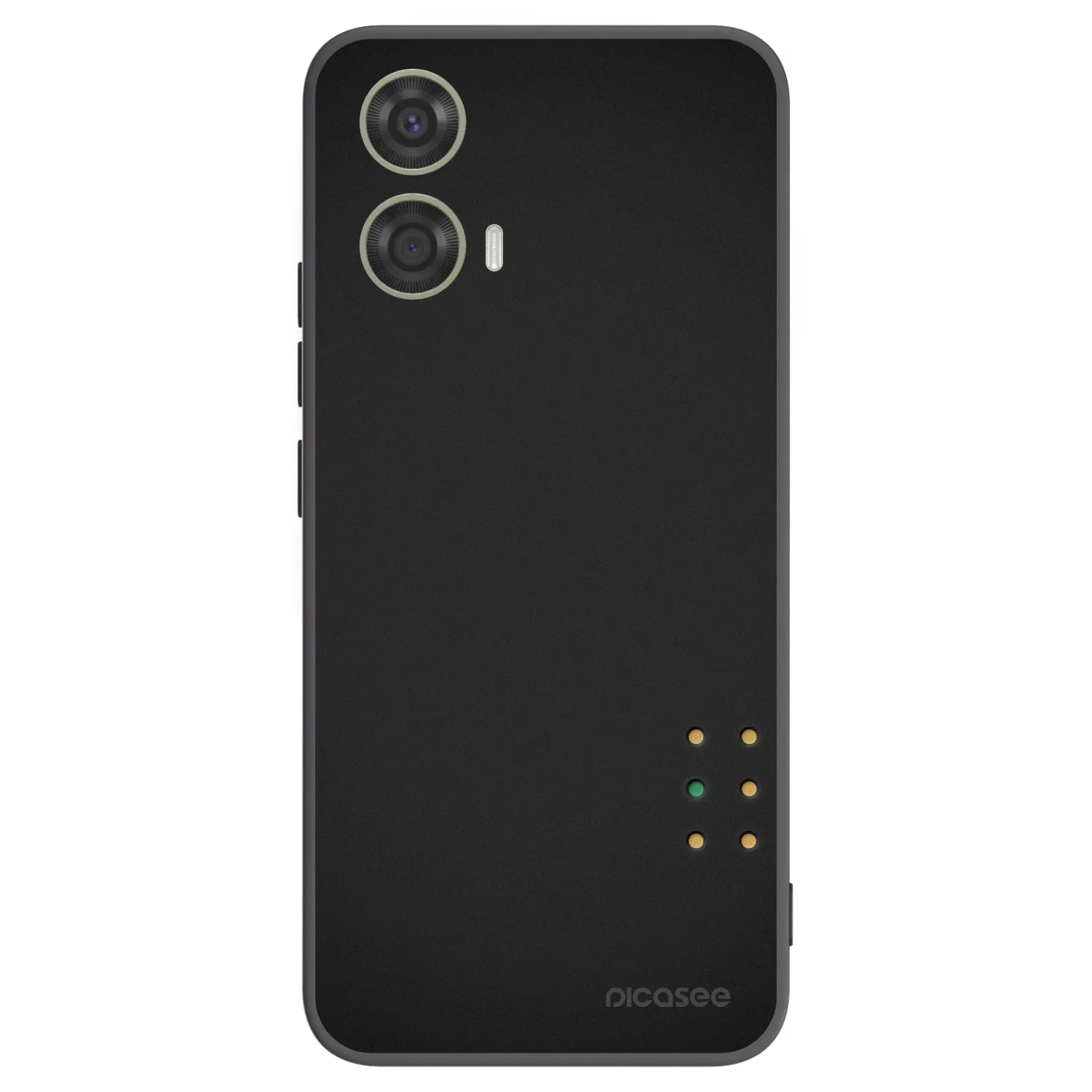 Picasee husă neagră din silicon pentru Motorola Moto G24 - Pulse