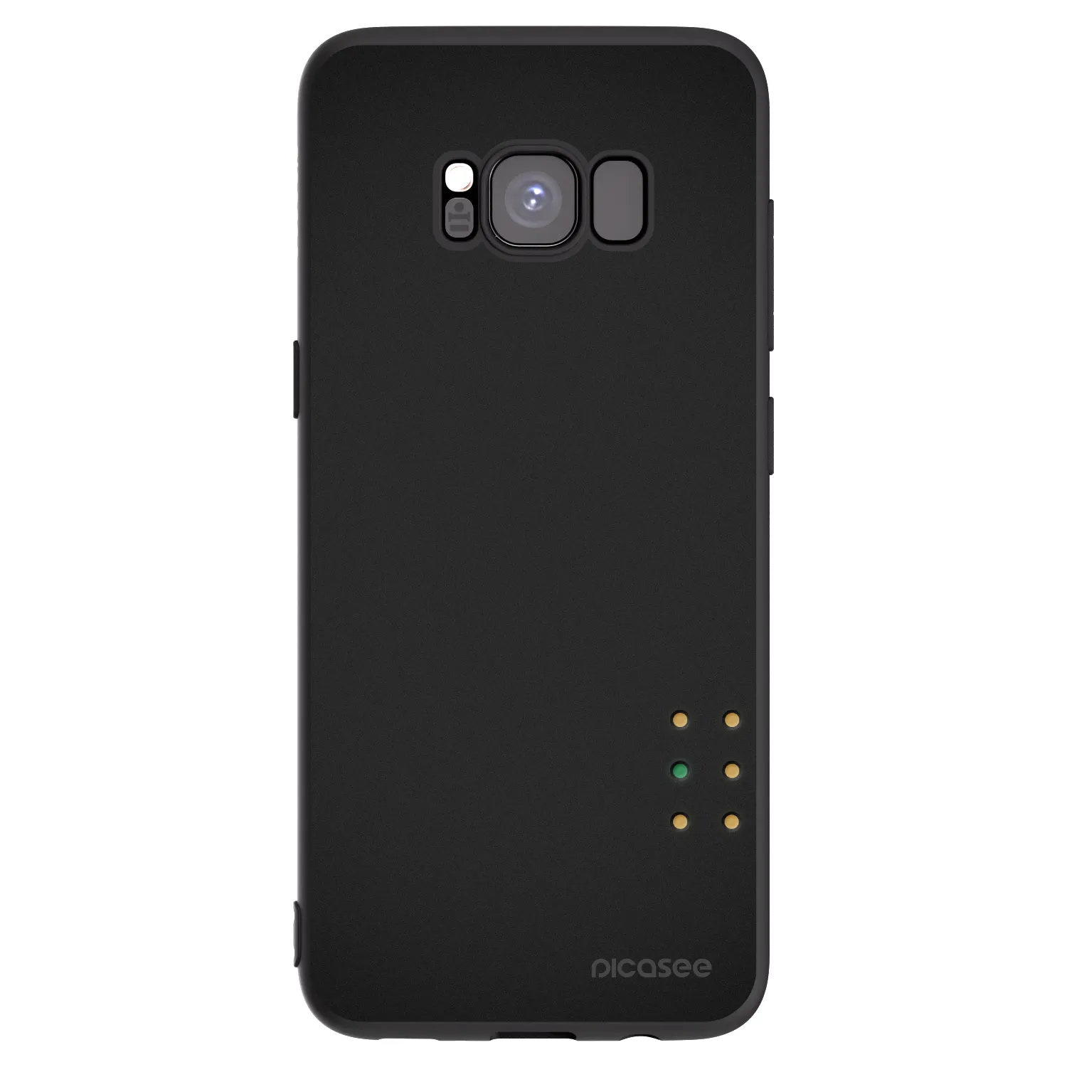 Picasee husă neagră din silicon pentru Samsung Galaxy S8 G950F - Pulse