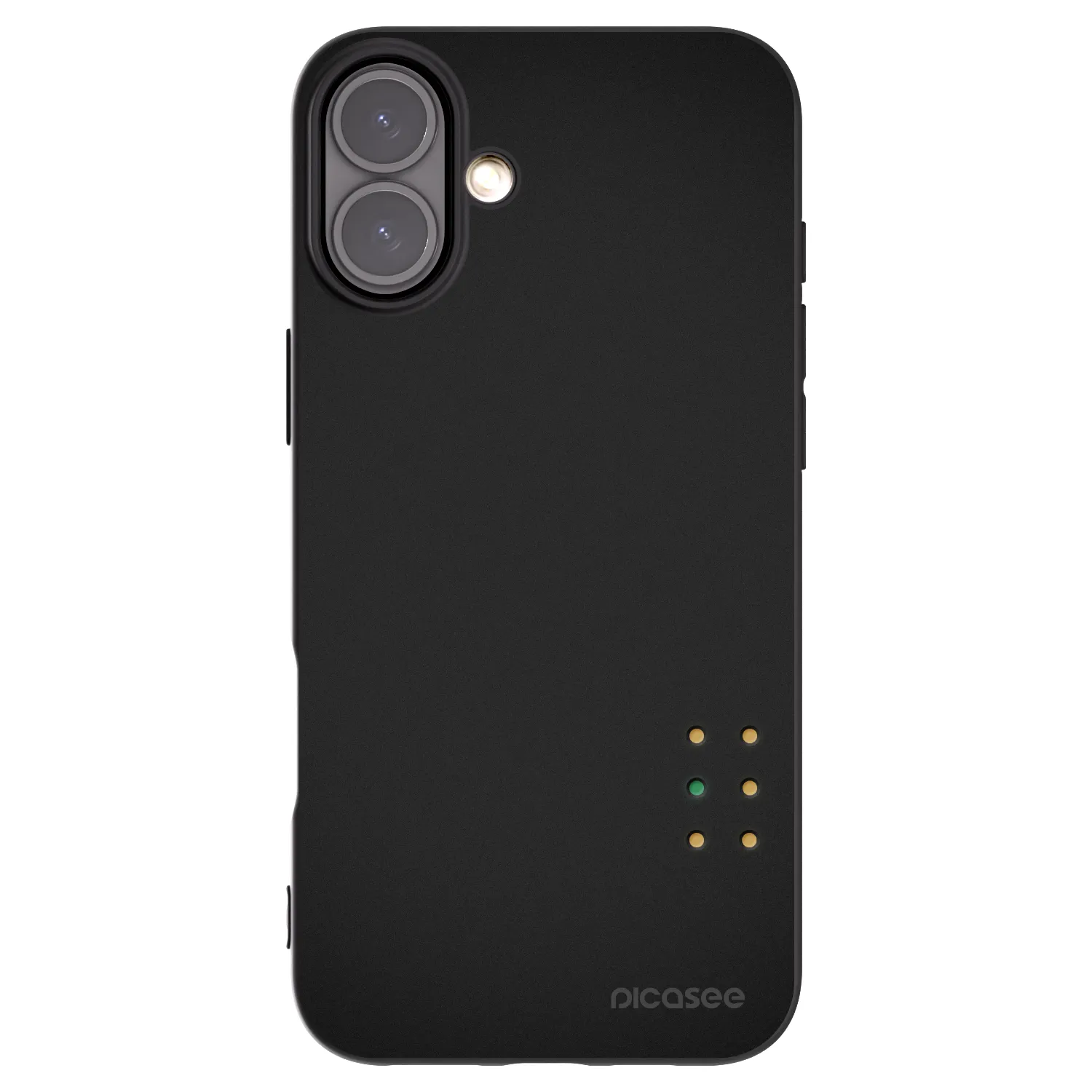 Picasee husă neagră din silicon pentru Apple iPhone 16 Plus - Pulse