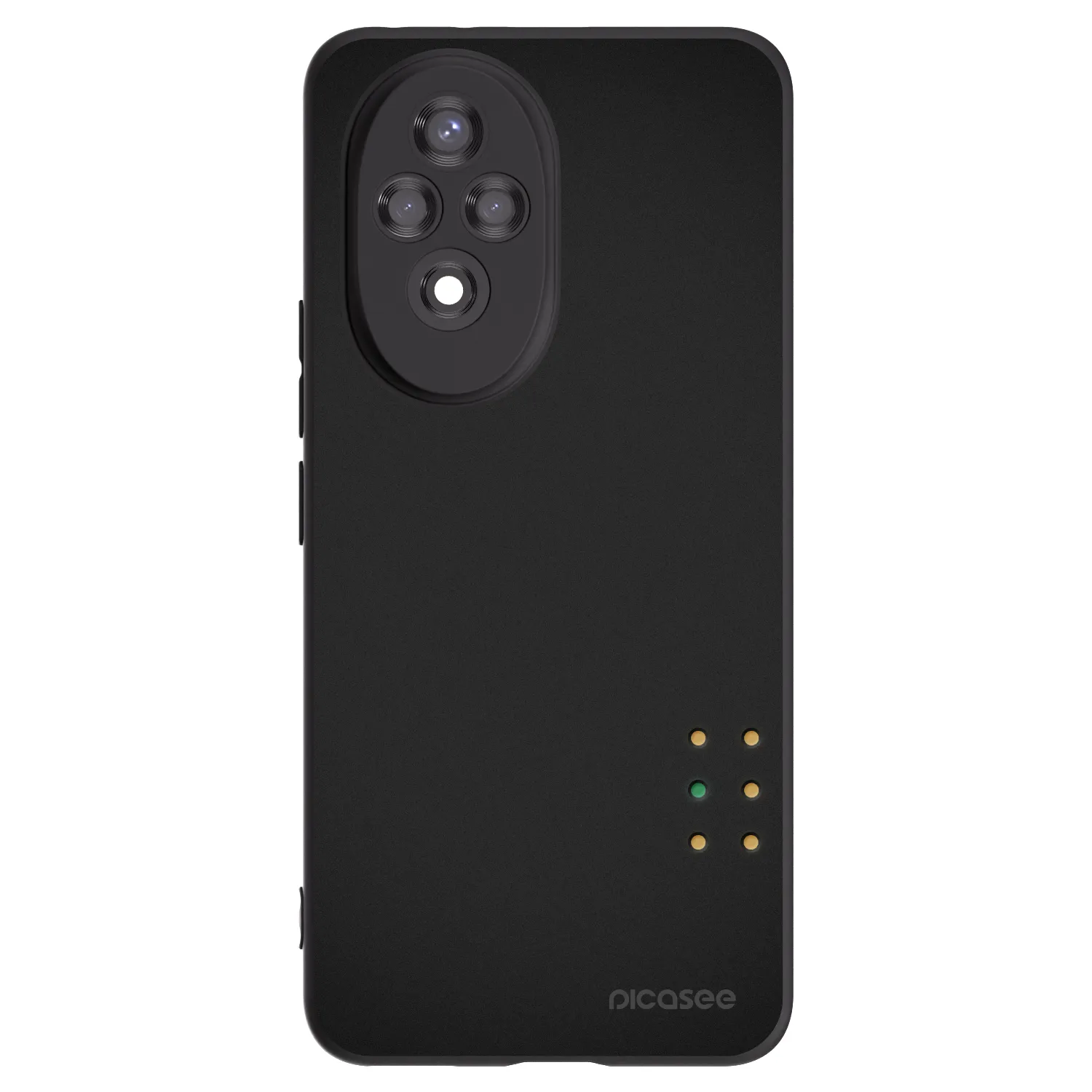 Picasee husă neagră din silicon pentru Honor 200 5G - Pulse