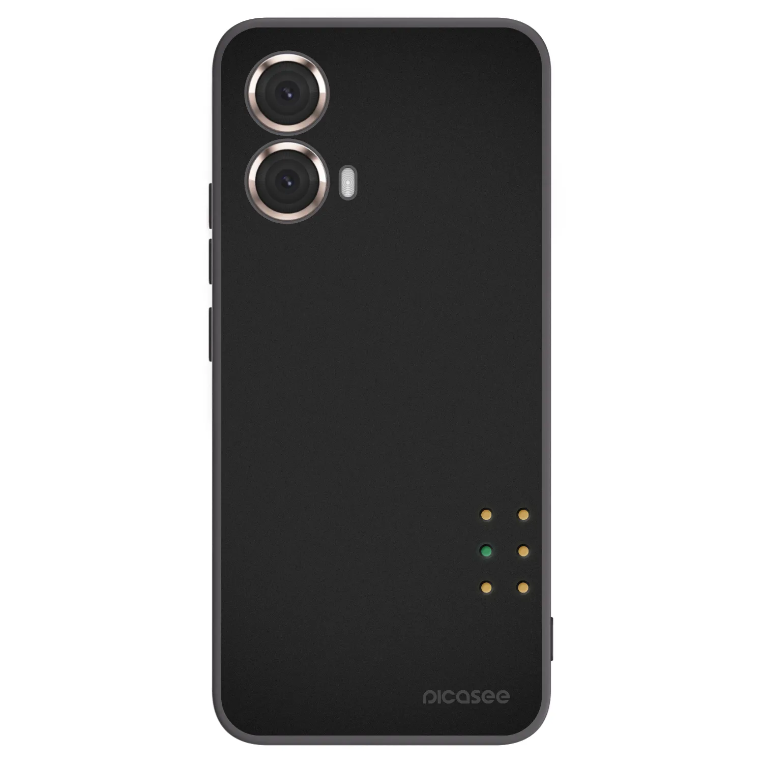 Picasee husă neagră din silicon pentru Motorola Moto G85 - Pulse
