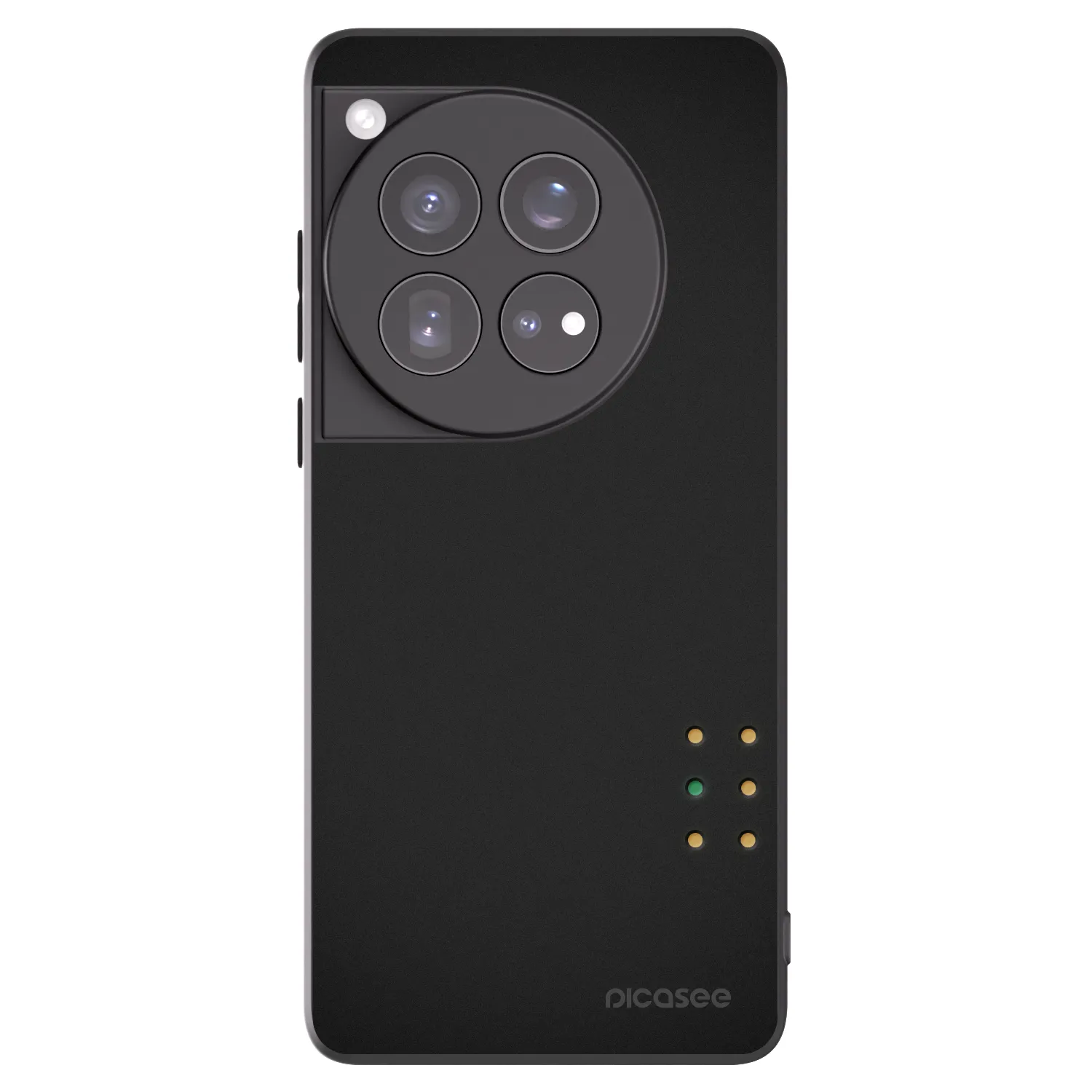 Picasee husă neagră din silicon pentru OnePlus 12 5G - Pulse