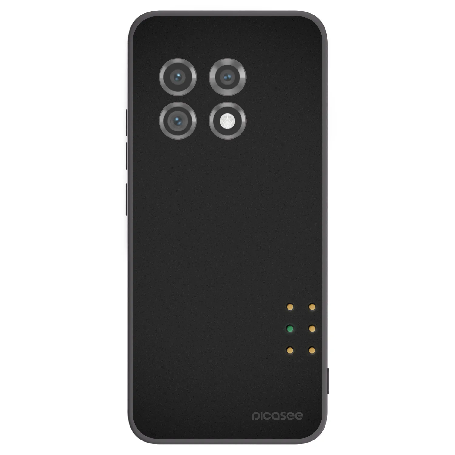 Picasee husă neagră din silicon pentru OnePlus 11 5G - Pulse