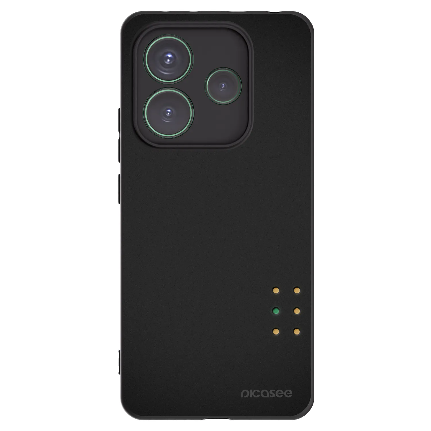Picasee husă neagră din silicon pentru Xiaomi Redmi Note 14 5G - Pulse
