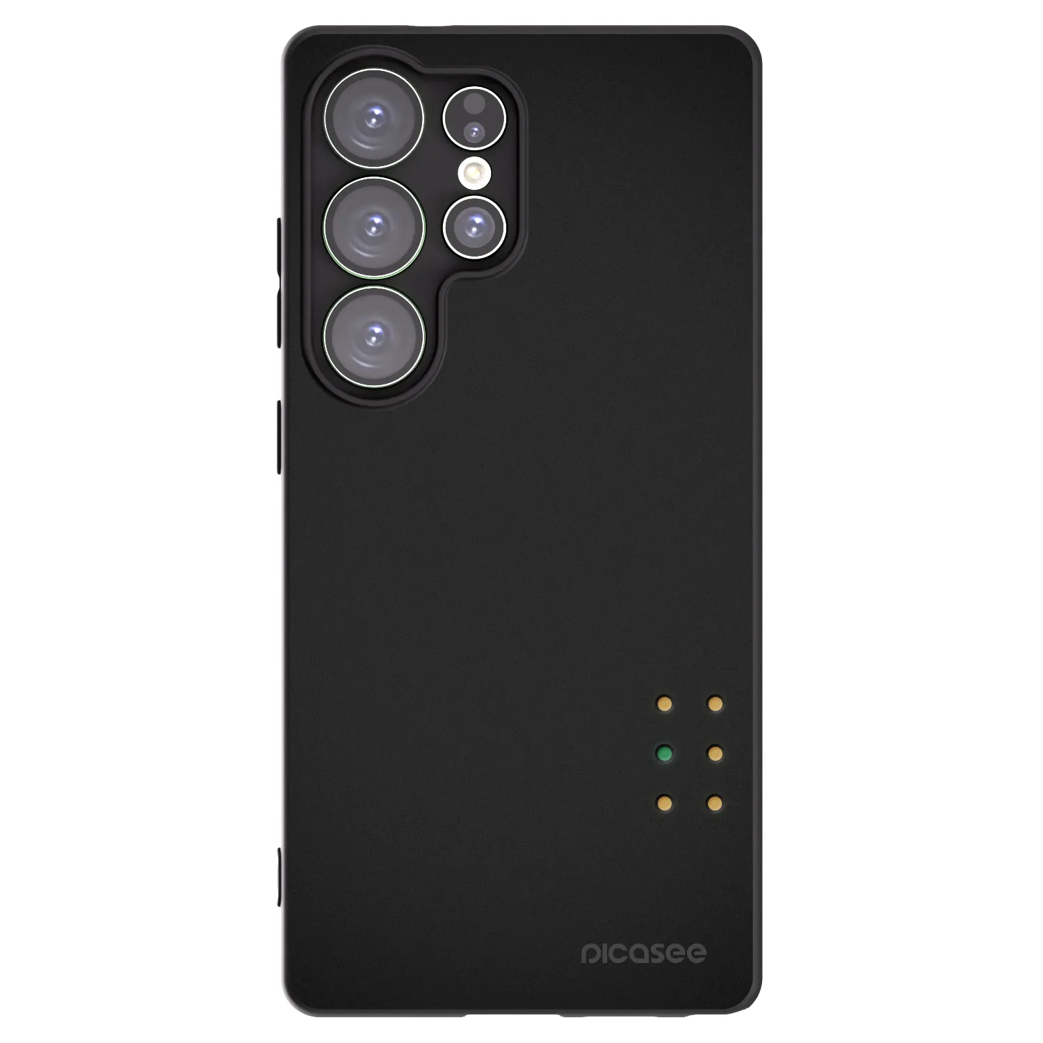 Picasee husă neagră din silicon pentru Samsung Galaxy S25 Ultra 5G - Pulse
