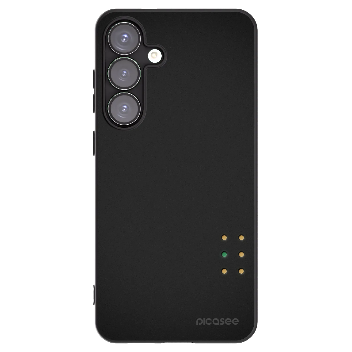 Picasee husă neagră din silicon pentru Samsung Galaxy S25+ 5G - Pulse
