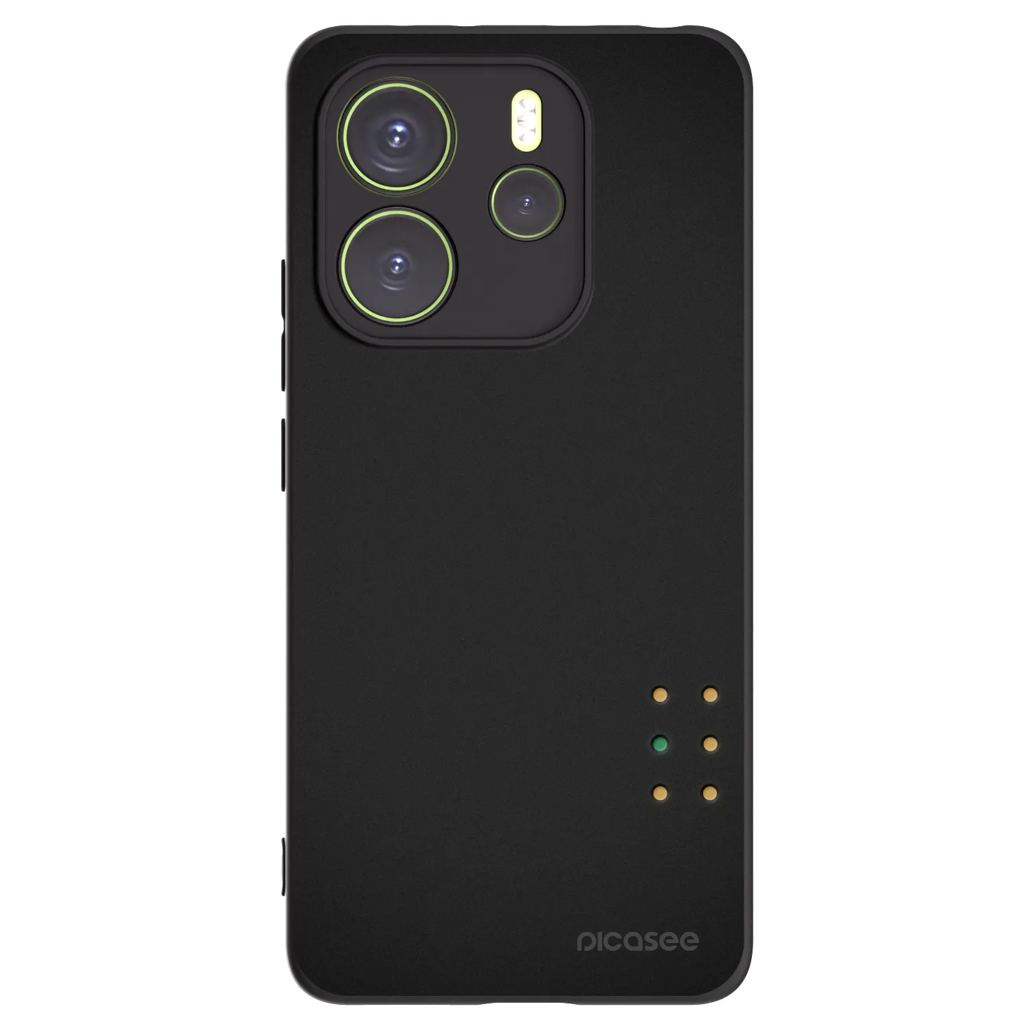 Picasee husă neagră din silicon pentru Xiaomi Redmi Note 14 4G - Pulse