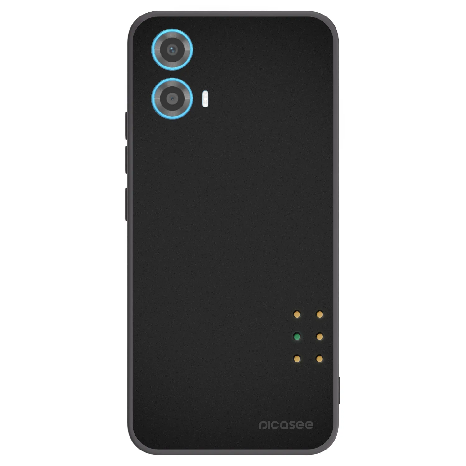 Picasee husă neagră din silicon pentru Motorola Moto G34 5G - Pulse