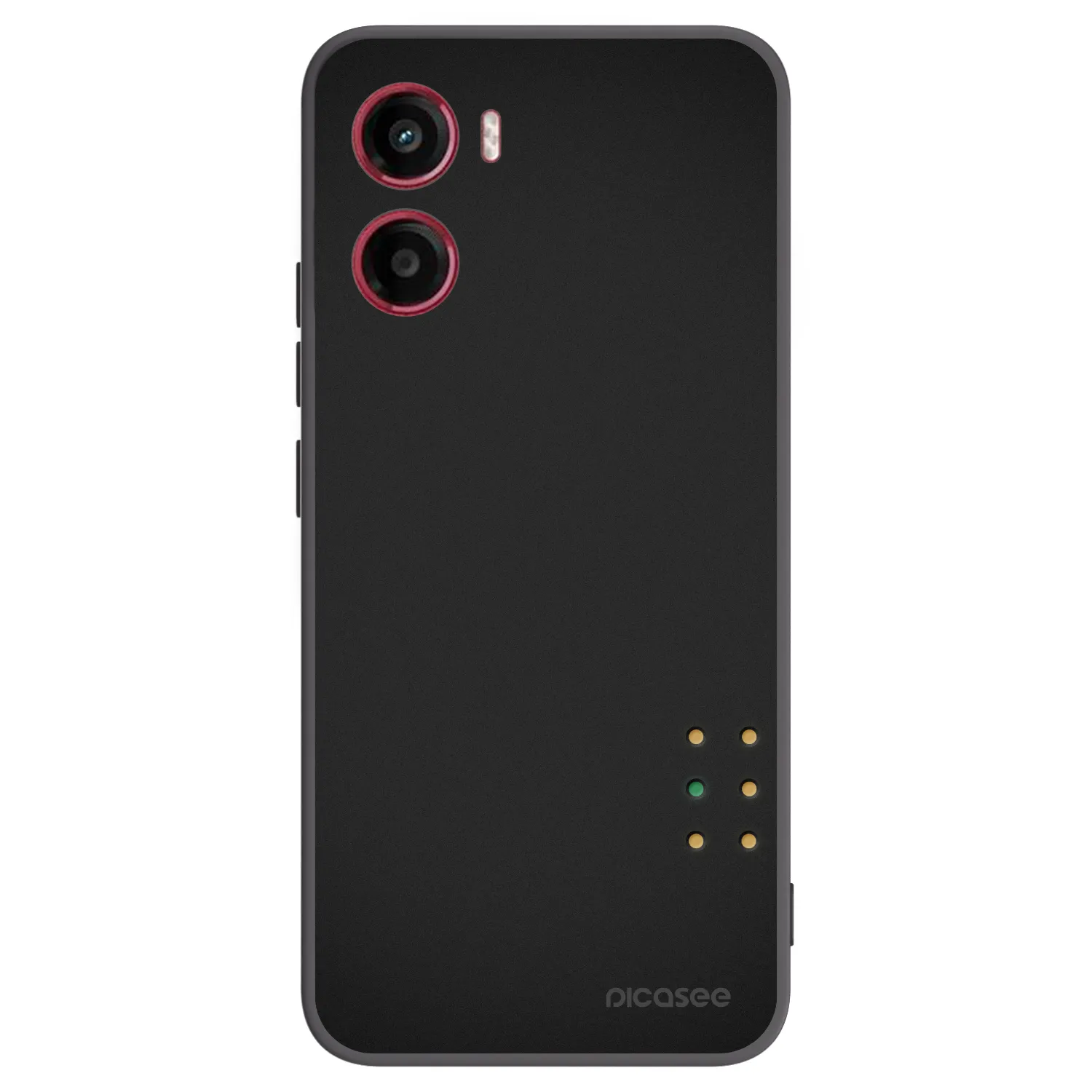 Picasee husă neagră din silicon pentru Motorola Moto G05 - Pulse