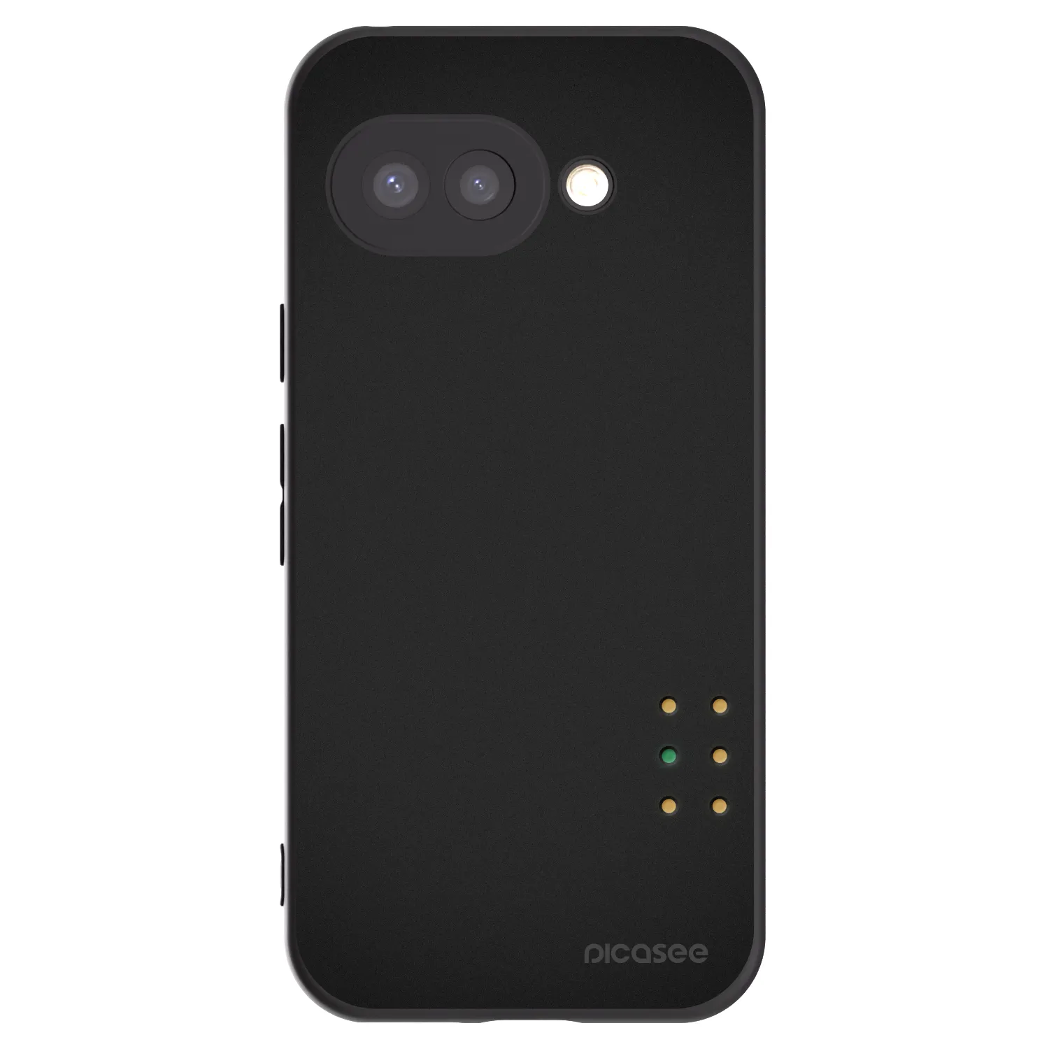 Picasee husă neagră din silicon pentru Google Pixel 9a - Pulse
