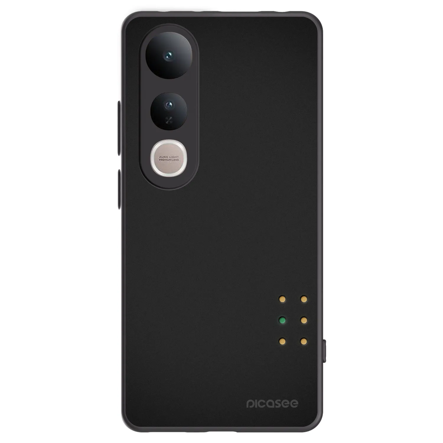 Picasee husă neagră din silicon pentru Vivo V50 Lite 5G - Pulse