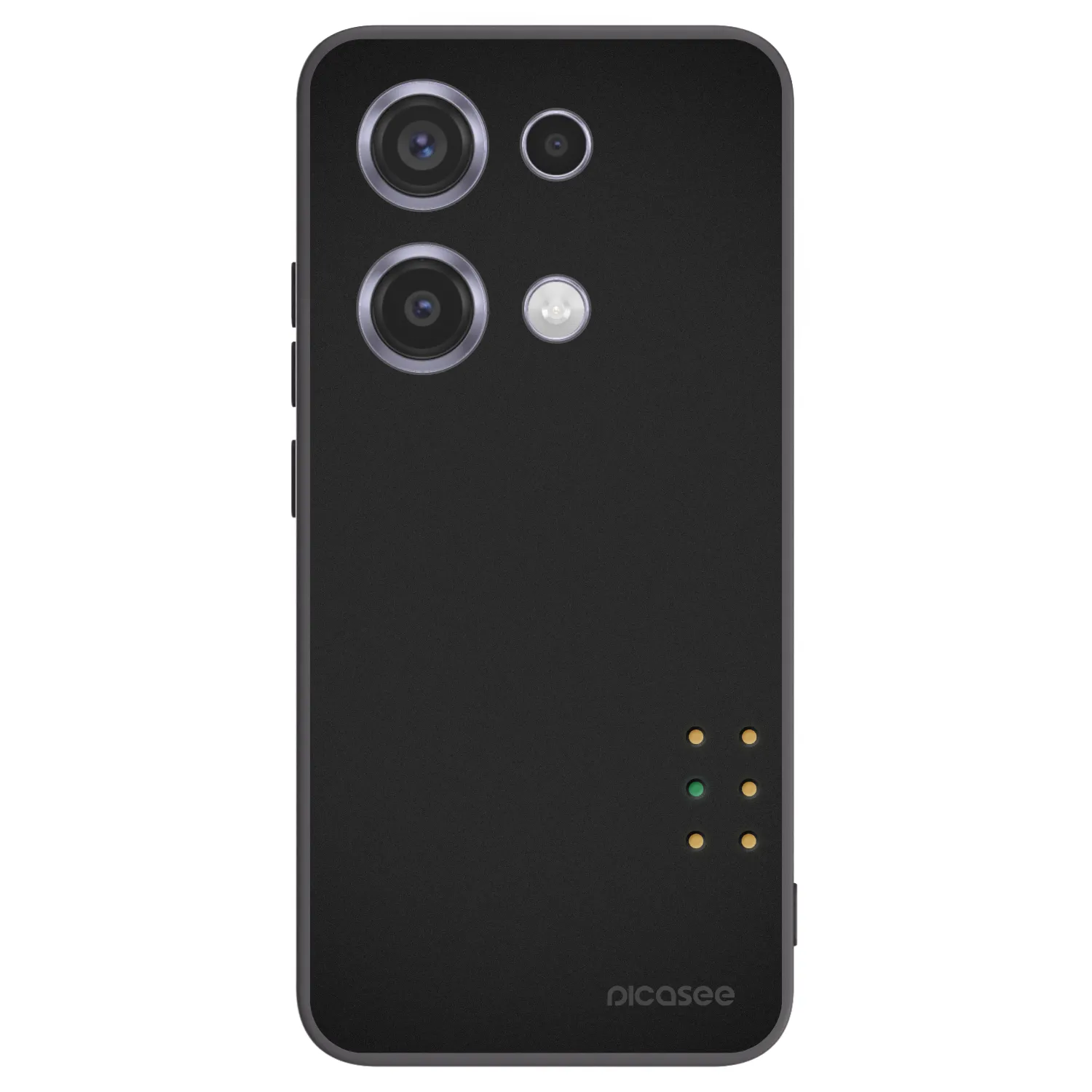 Picasee husă neagră din silicon pentru Xiaomi Redmi Note 14S - Pulse