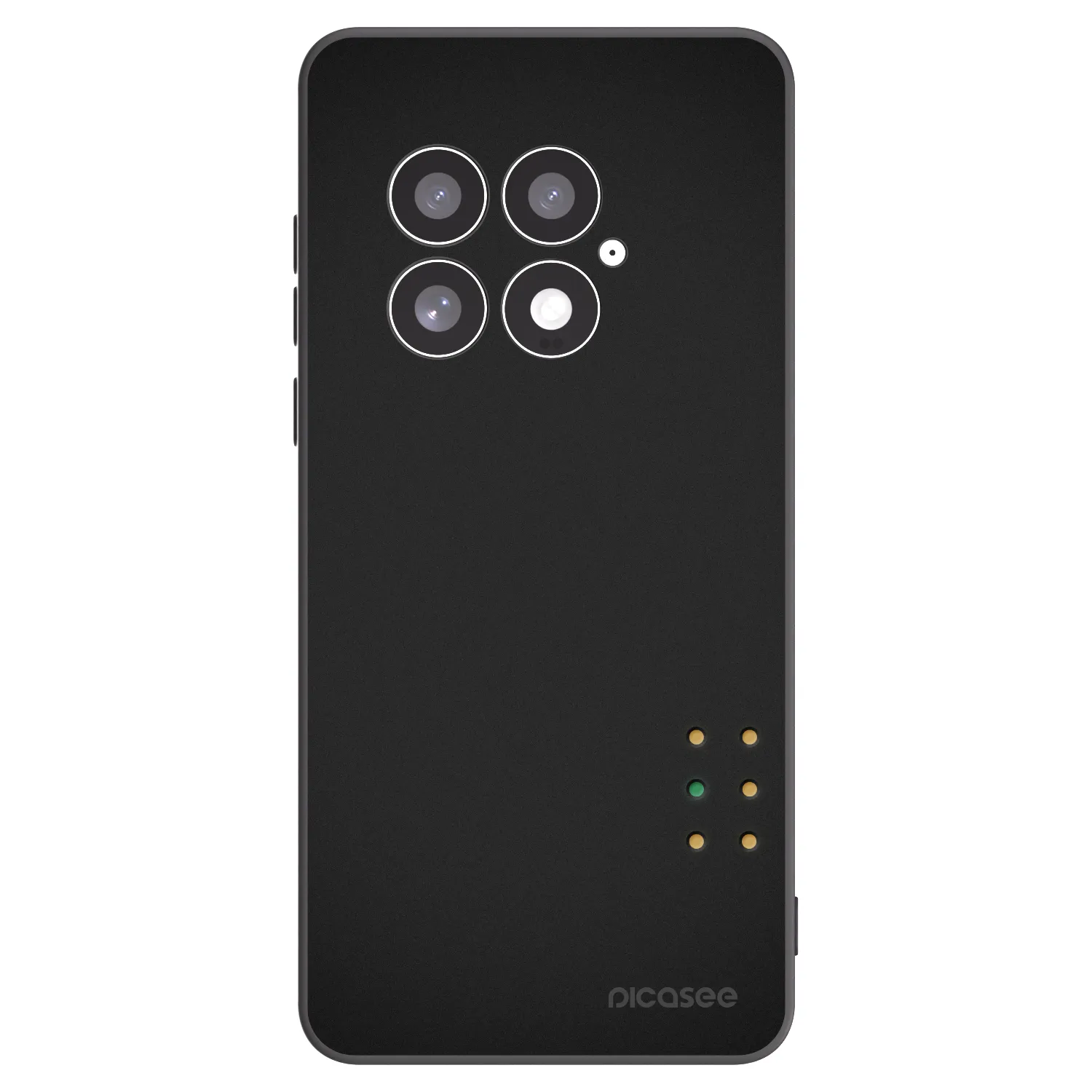 Picasee husă neagră din silicon pentru OnePlus 13 5G - Pulse