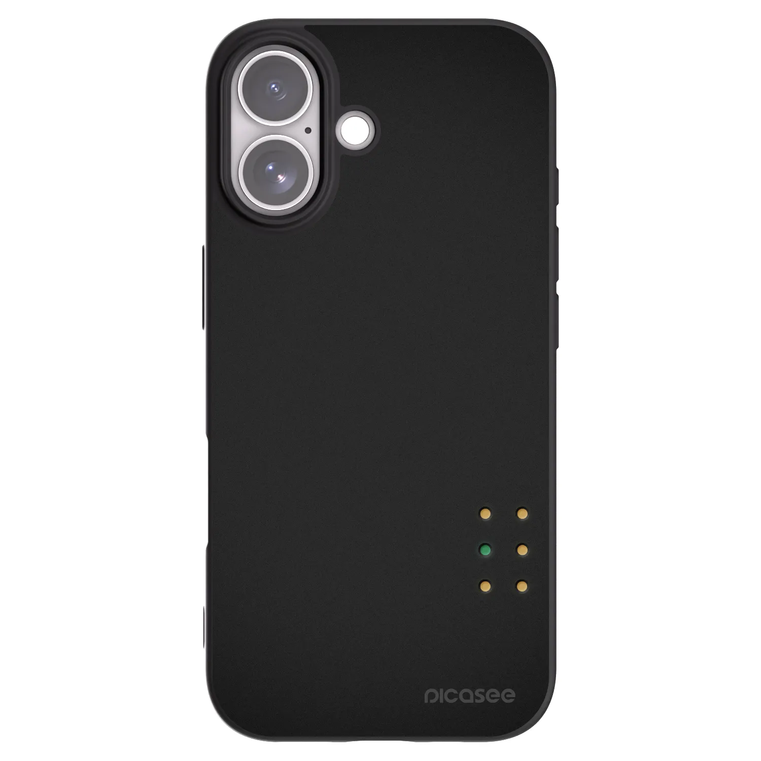 Picasee husă neagră din silicon pentru Apple iPhone 17 - Pulse