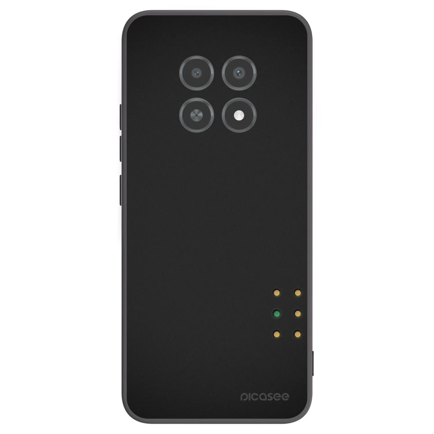 Picasee husă neagră din silicon pentru Realme 12X - Pulse
