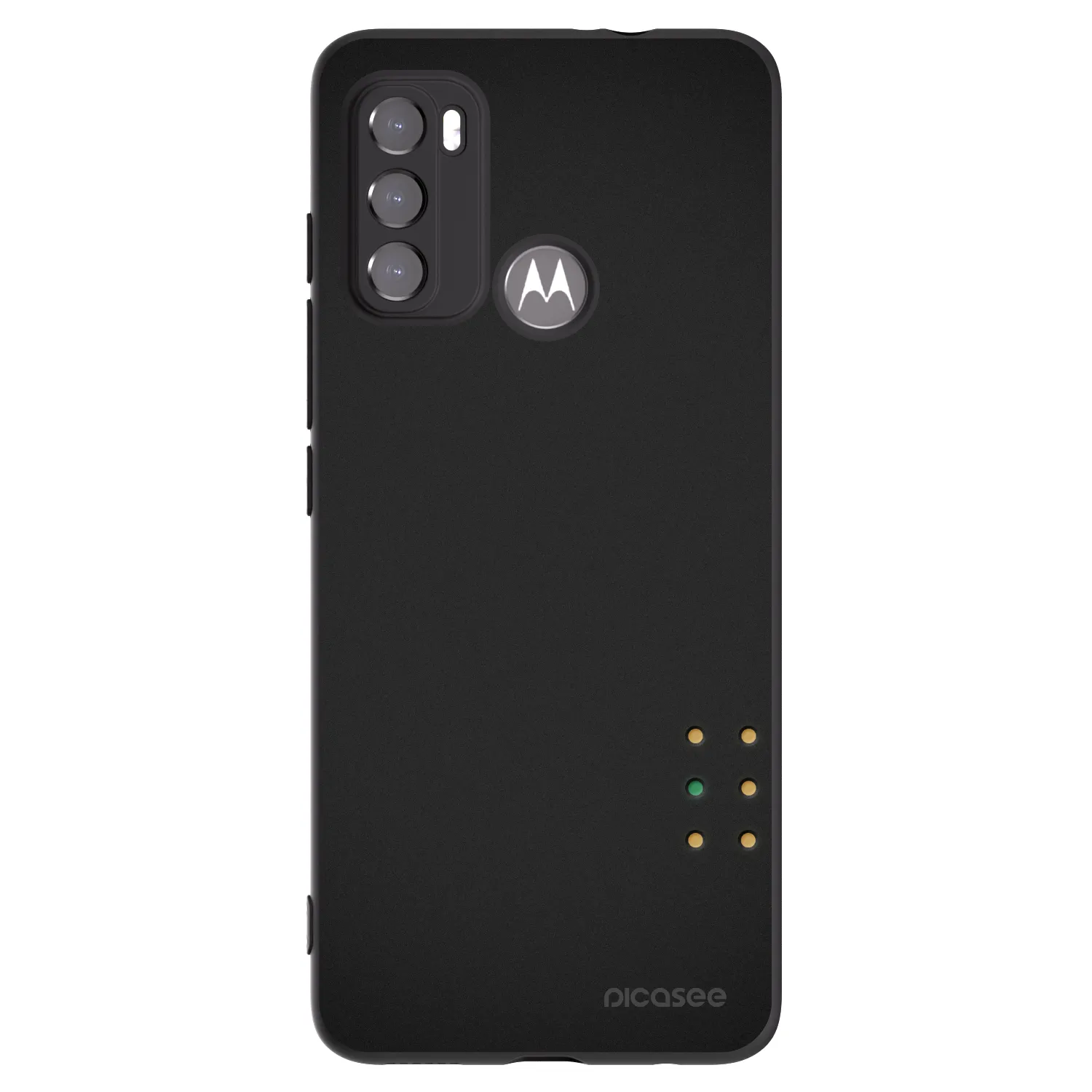 Picasee husă neagră din silicon pentru Motorola Edge 60 5G - Pulse