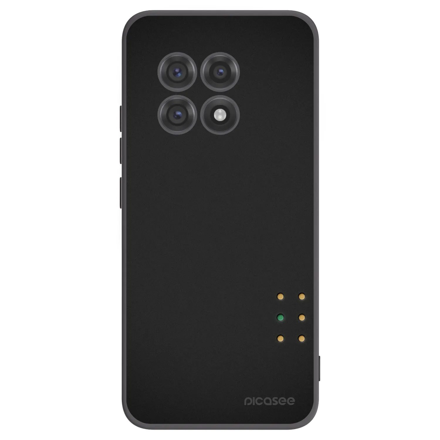 Picasee husă neagră din silicon pentru OnePlus 13R 5G - Pulse