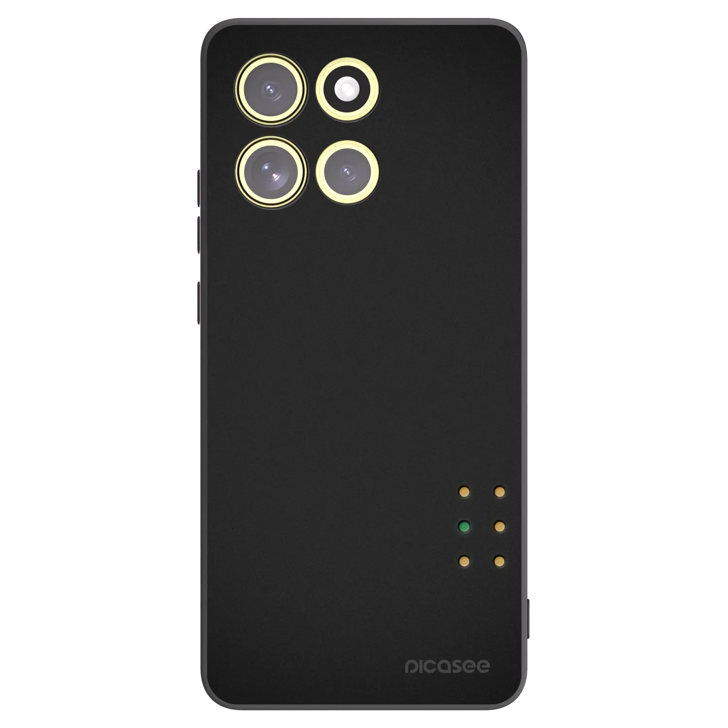 Picasee husă neagră din silicon pentru Motorola Moto G86 5G - Pulse