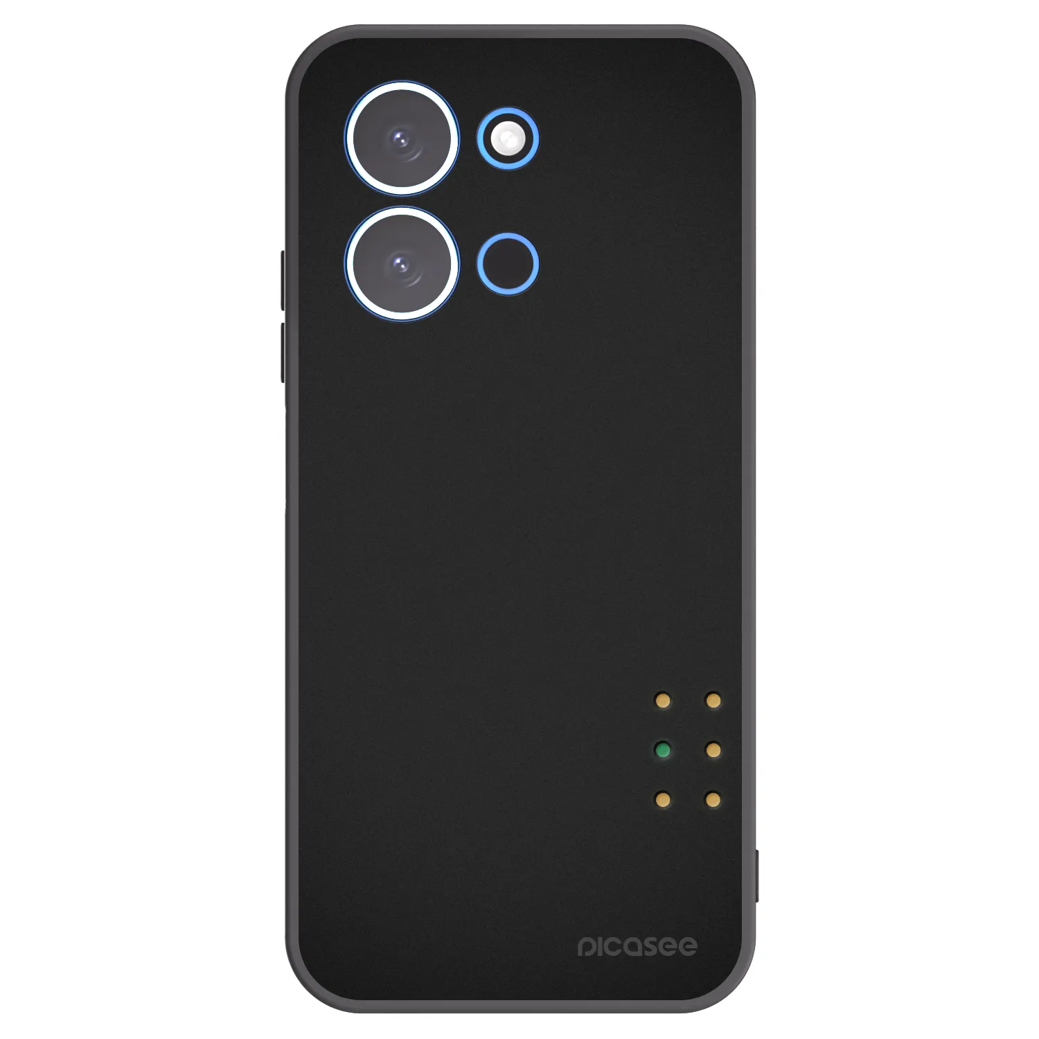 Picasee husă neagră din silicon pentru Xiaomi Redmi 15C 4G - Pulse