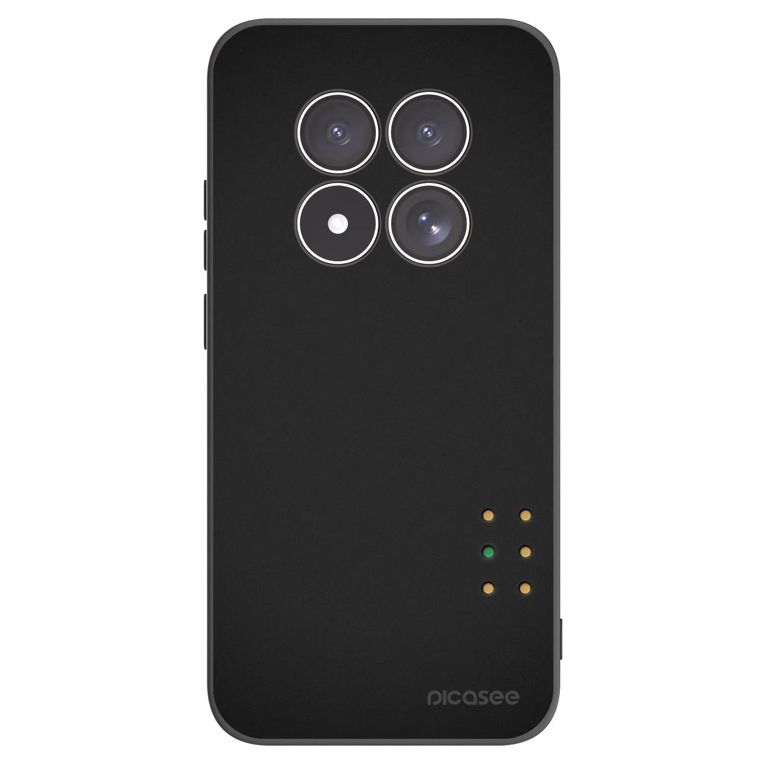 Picasee husă neagră din silicon pentru Xiaomi Redmi Note 15 Pro 4G - Pulse