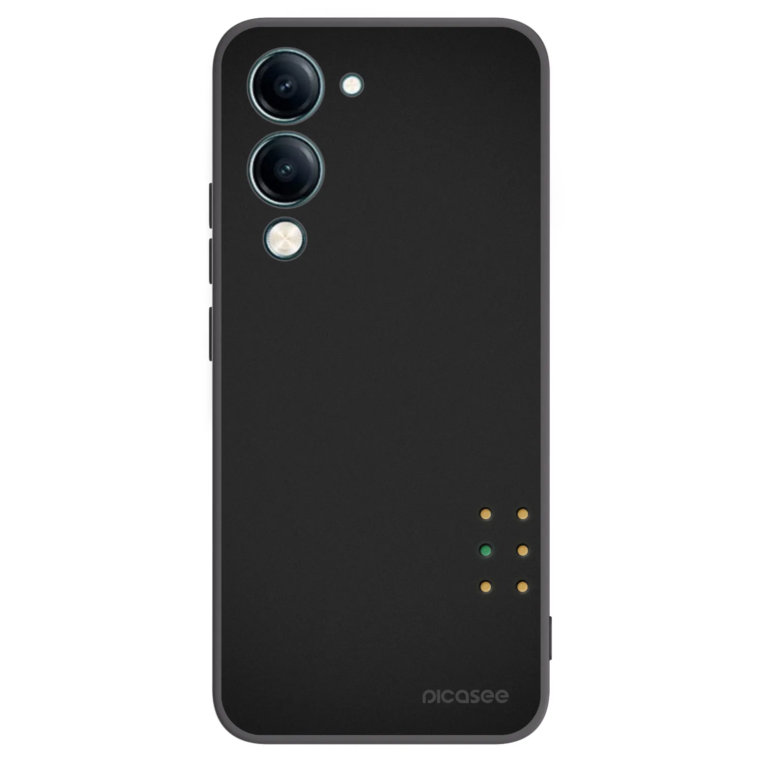 Picasee husă neagră din silicon pentru Vivo Y29s 5G - Pulse