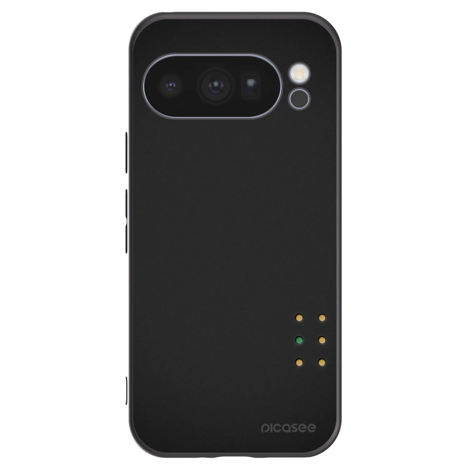 Picasee husă neagră din silicon pentru Google Pixel 10 Pro - Pulse