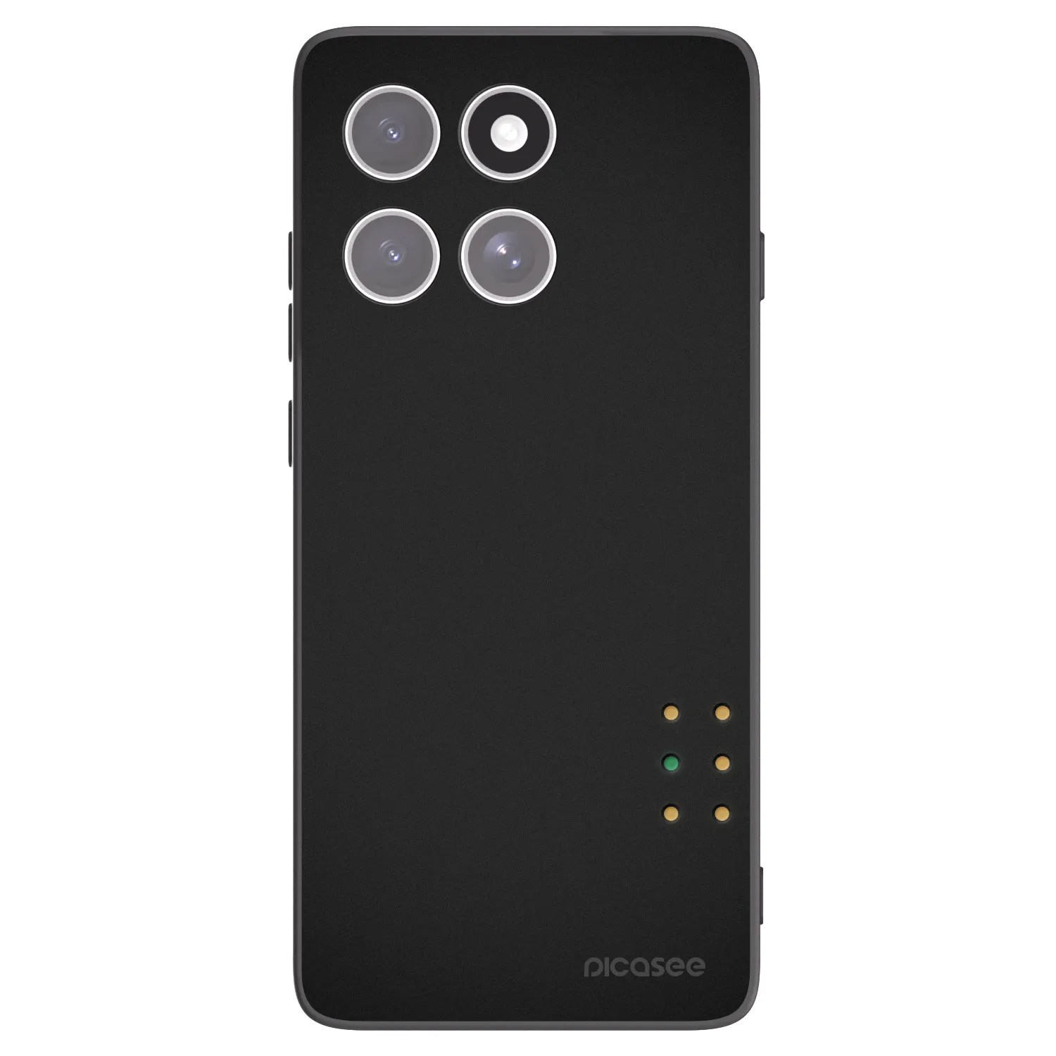 Picasee husă neagră din silicon pentru Motorola Edge 60 Fusion - Pulse