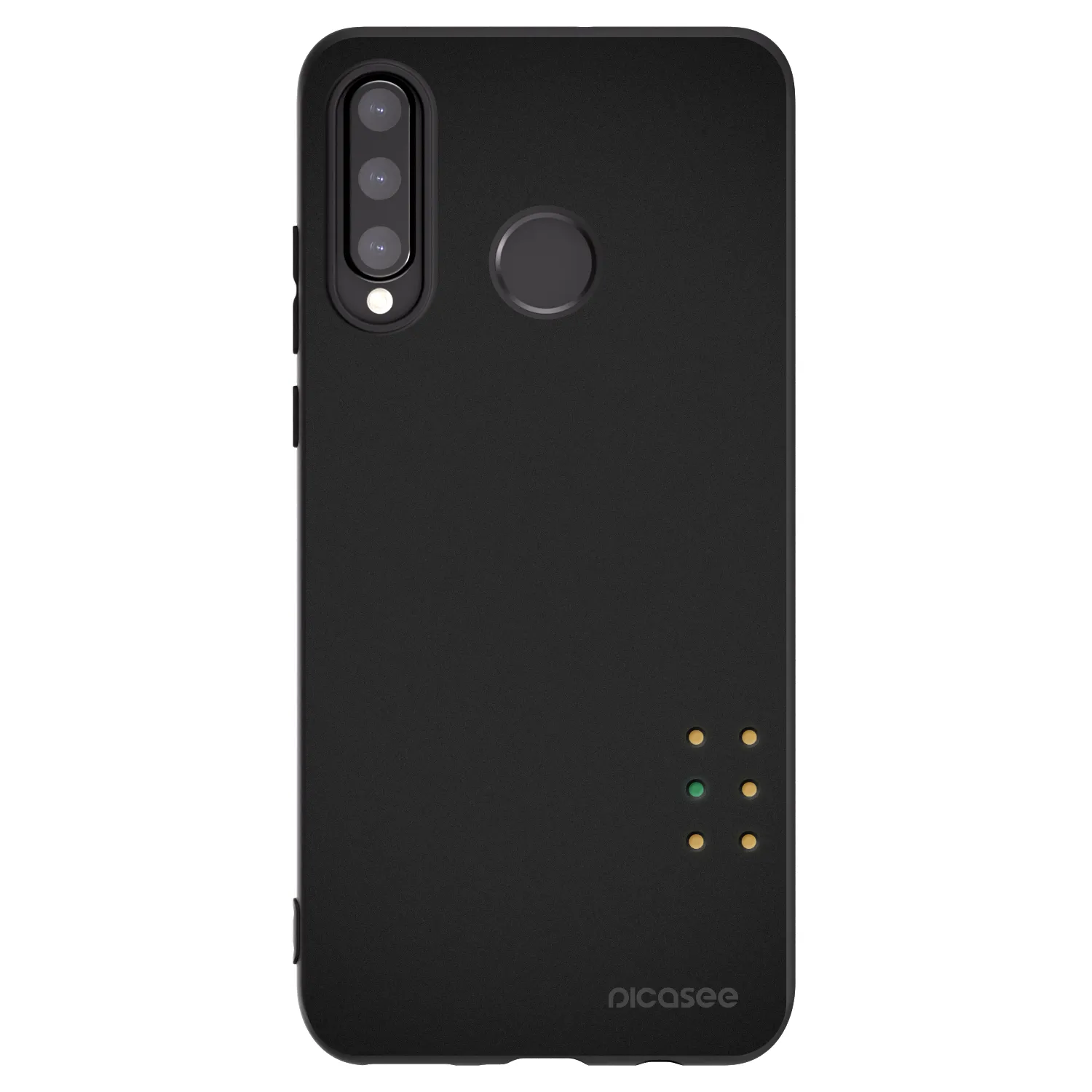 Picasee husă neagră din silicon pentru Huawei P30 Lite - Pulse
