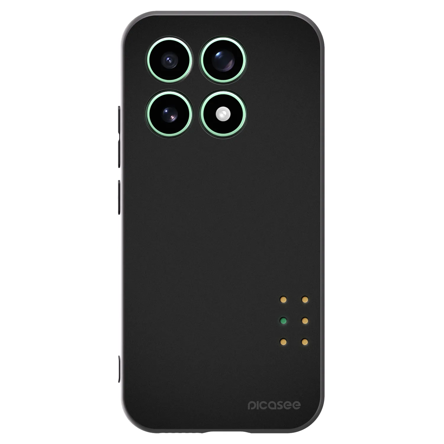 Picasee husă neagră din silicon pentru Xiaomi 17 - Pulse