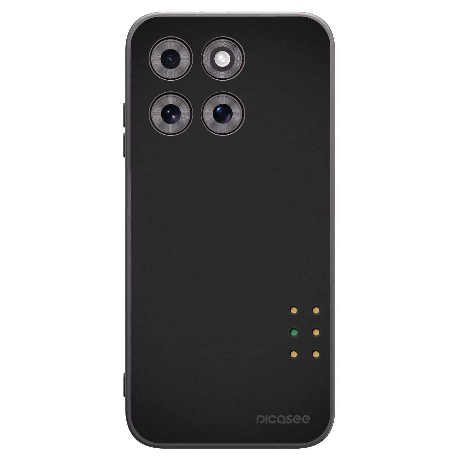 Picasee husă neagră din silicon pentru Motorola Moto G77 - Pulse