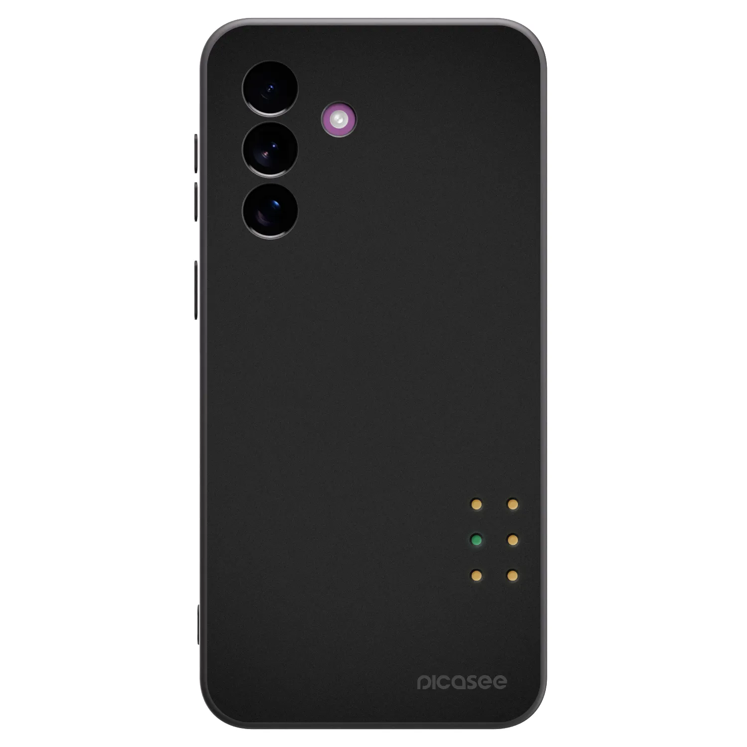 Picasee husă neagră din silicon pentru Samsung Galaxy A37 - Pulse