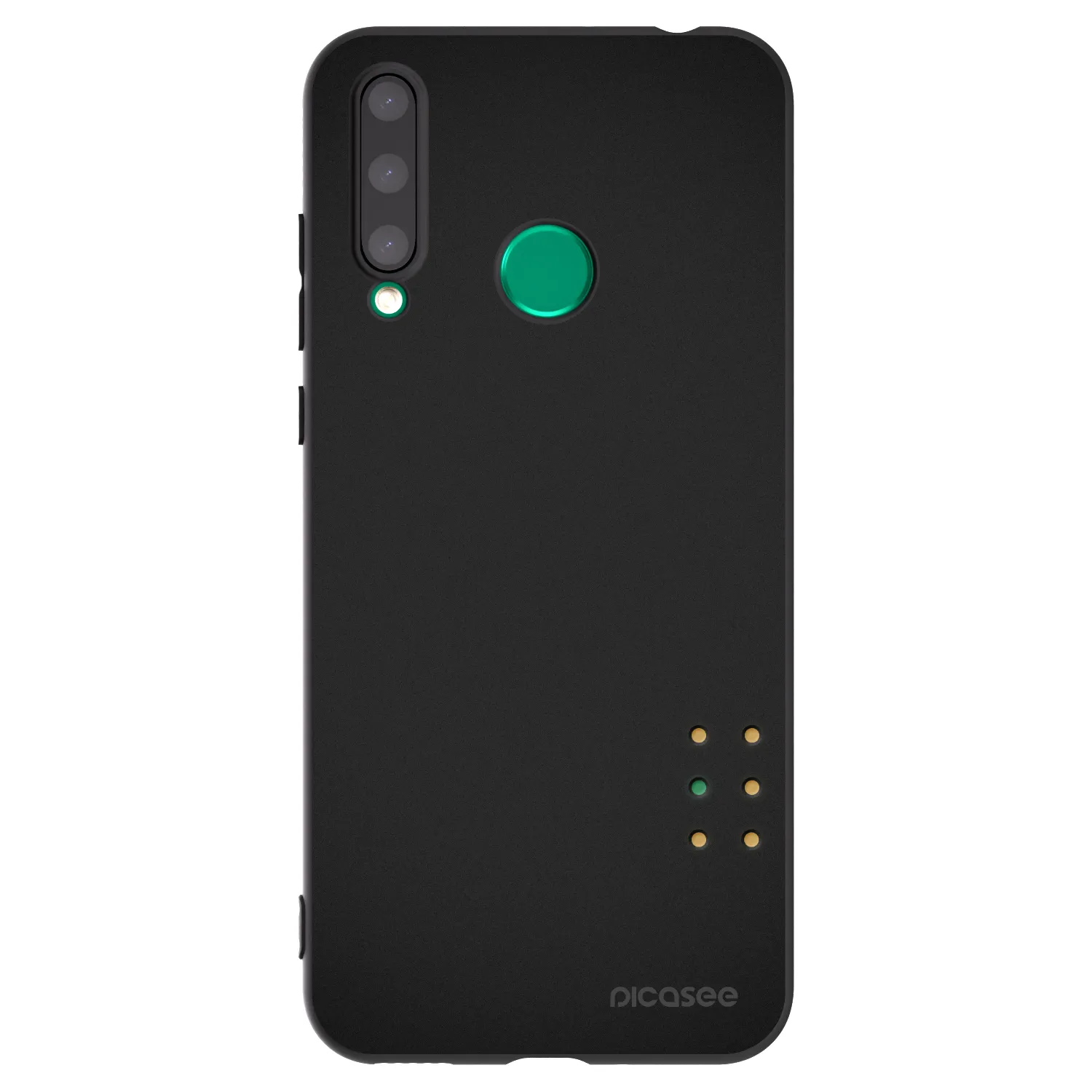 Picasee husă neagră din silicon pentru Honor 20 Lite - Pulse