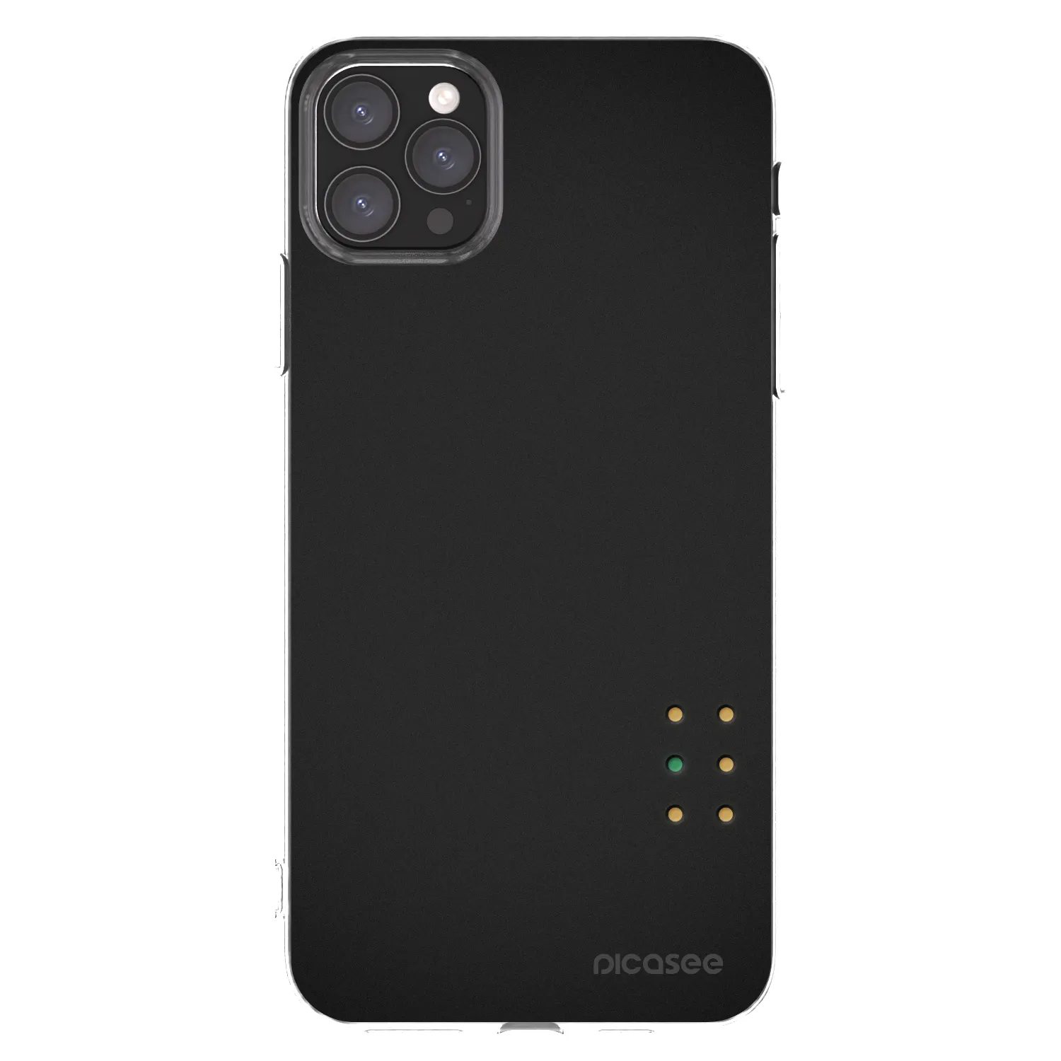 Picasee husă transparentă din silicon pentru Apple iPhone 11 Pro Max - Pulse